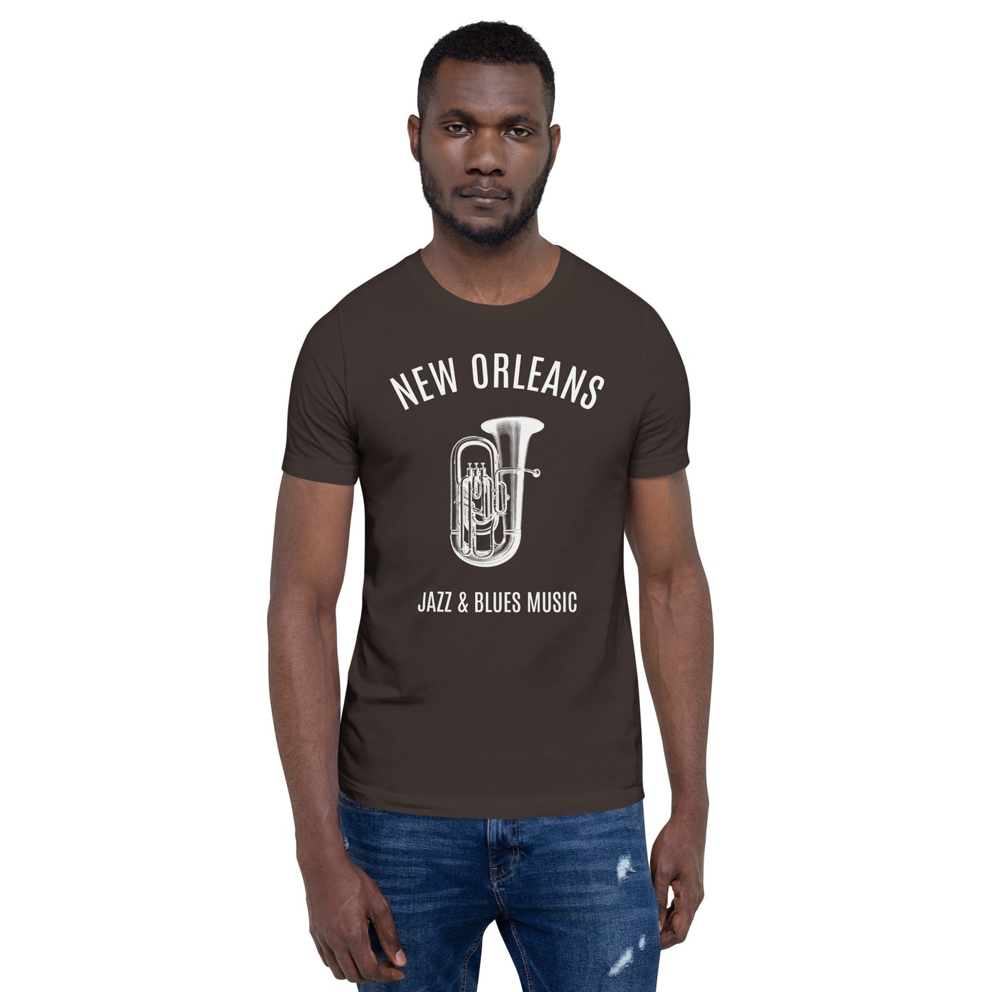 New Orleans Jazz Men/Unisex T-Shirt - Activewear Well