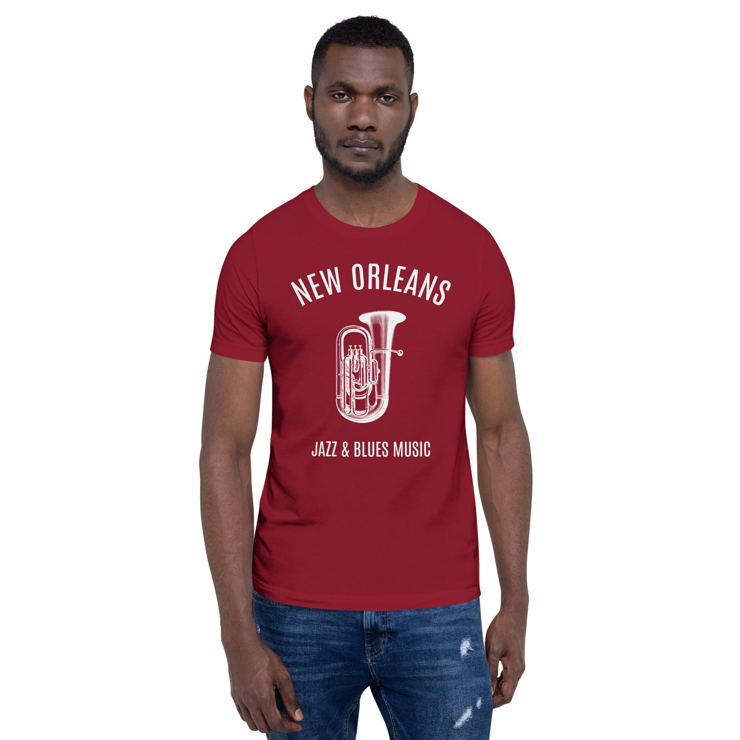 New Orleans Jazz Men/Unisex T-Shirt - Activewear Well