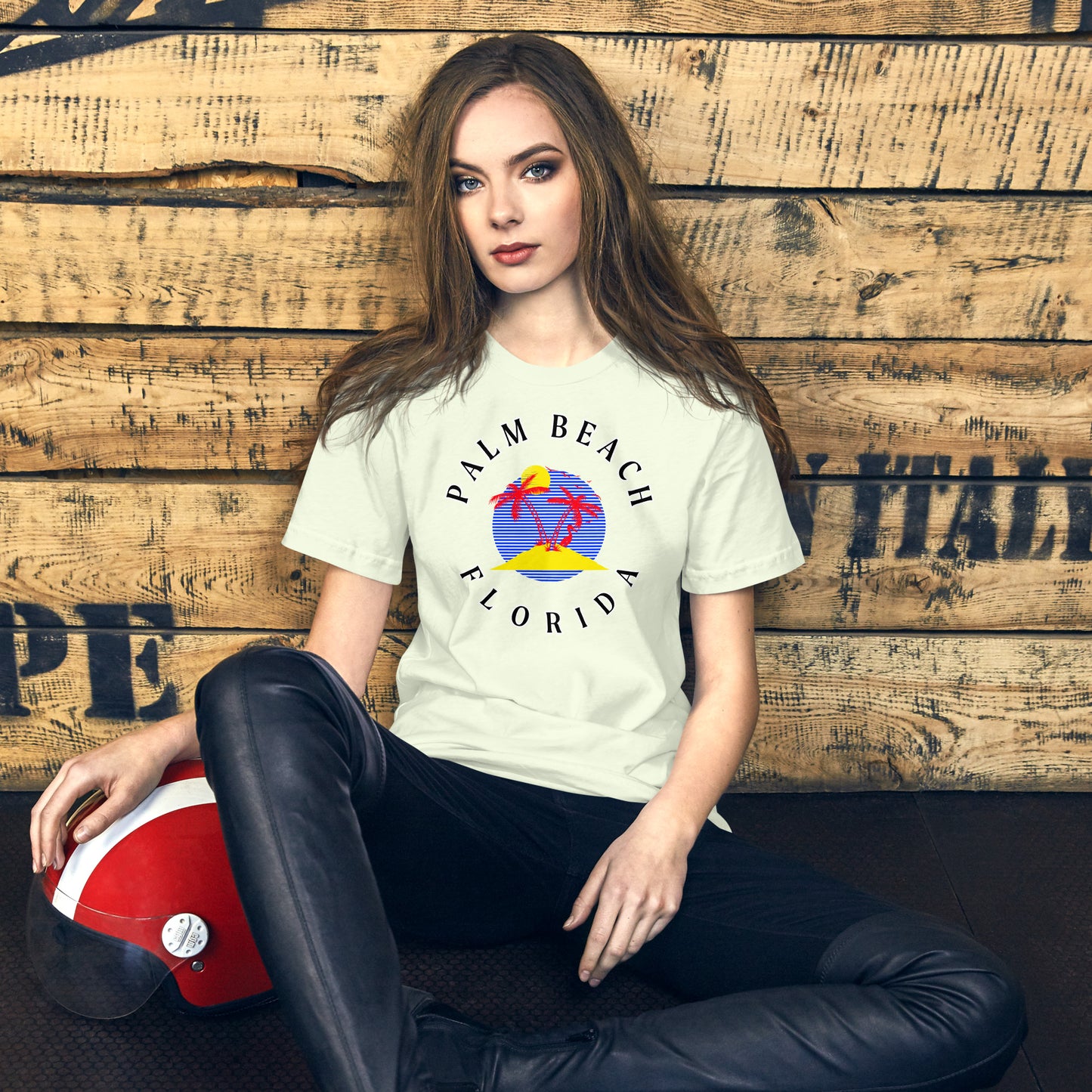 Palm Beach Women's Cotton T-Shirt - Activewear Well
