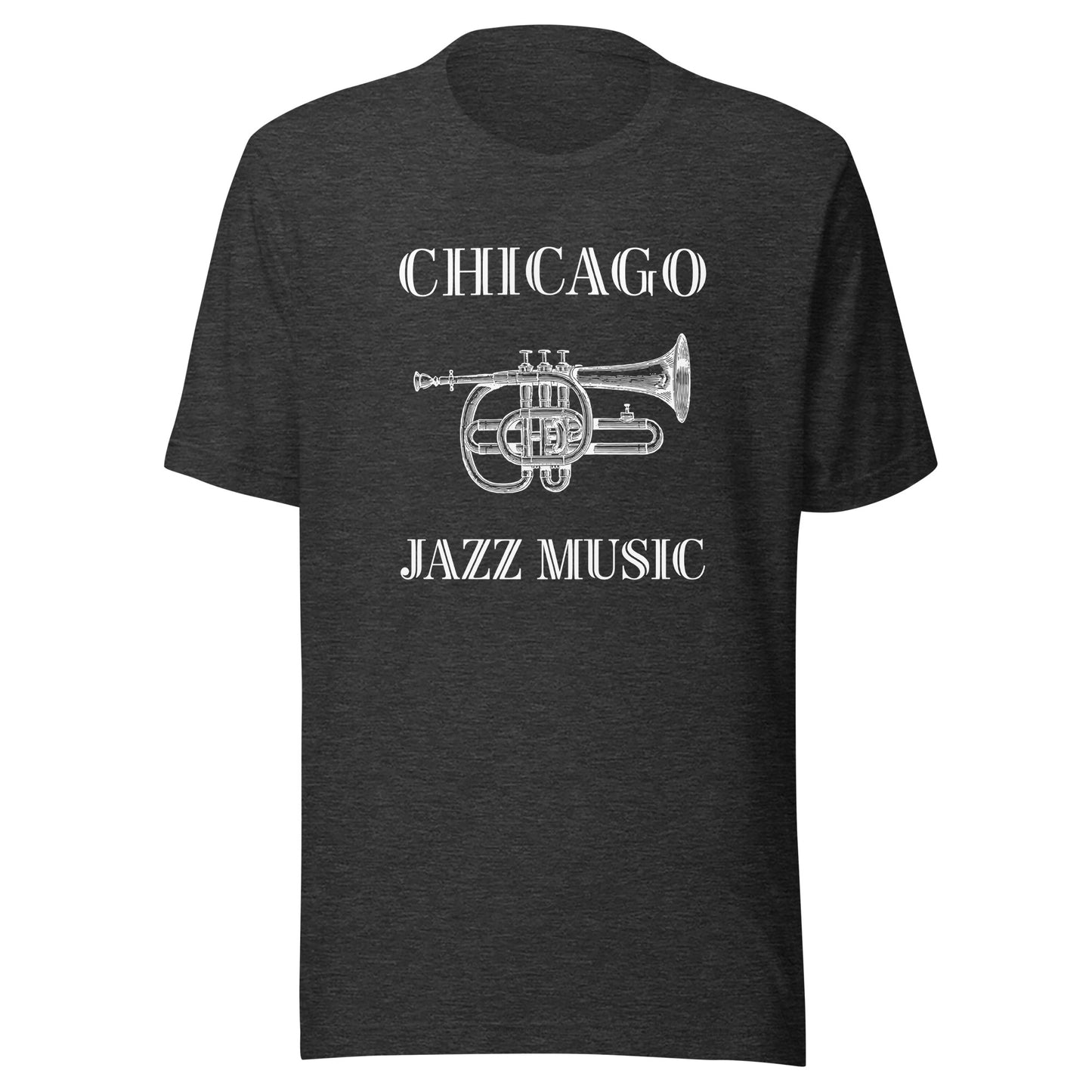 Chicago Jazz Men/Unisex T-Shirt - Activewear Well
