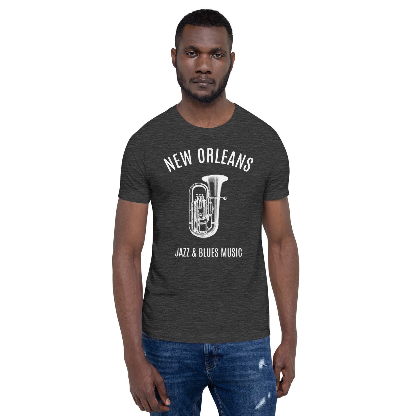 New Orleans Jazz Men/Unisex T-Shirt - Activewear Well