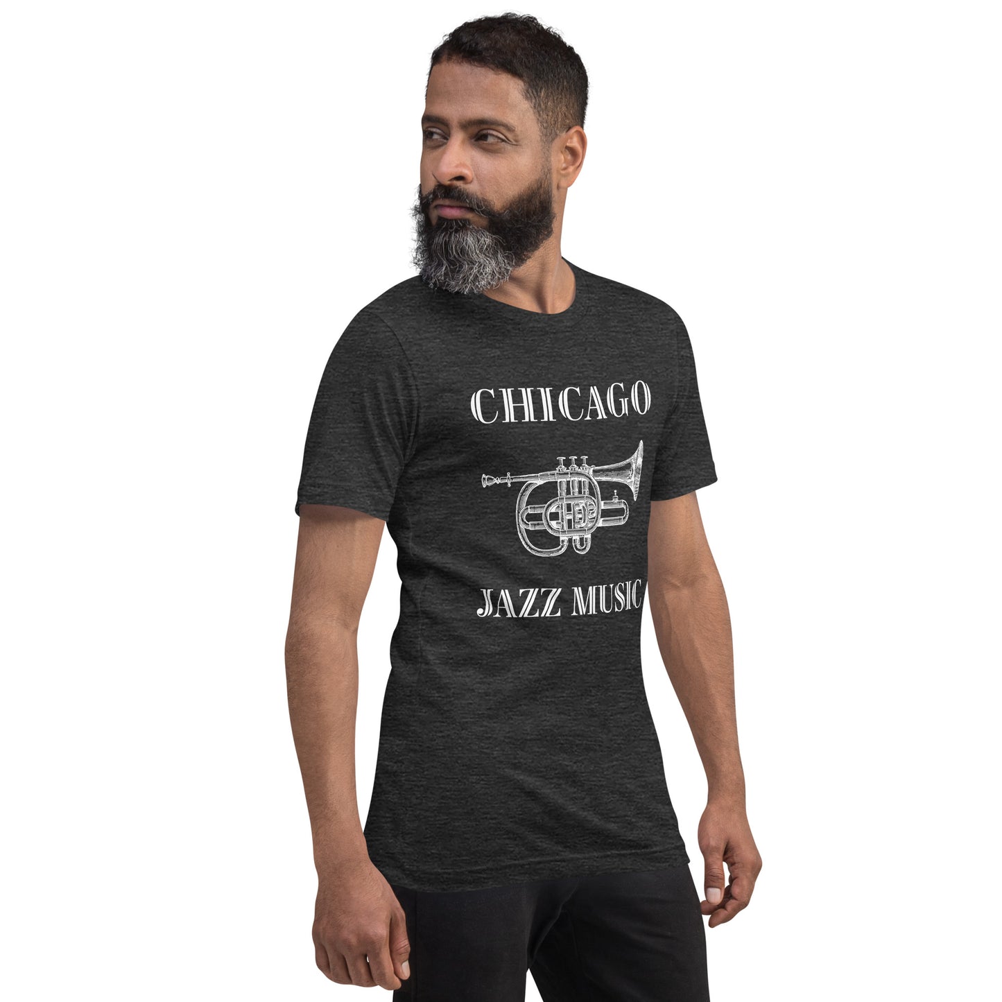 Chicago Jazz Men/Unisex T-Shirt - Activewear Well