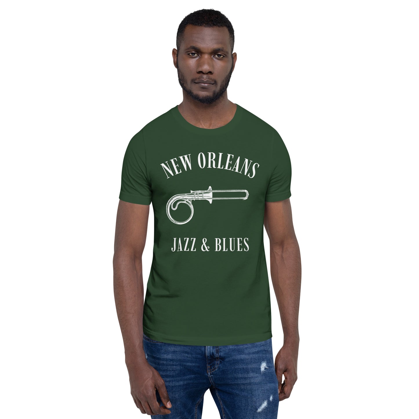 New Orleans Swing Music Men/Unisex T-Shirt - Activewear Well