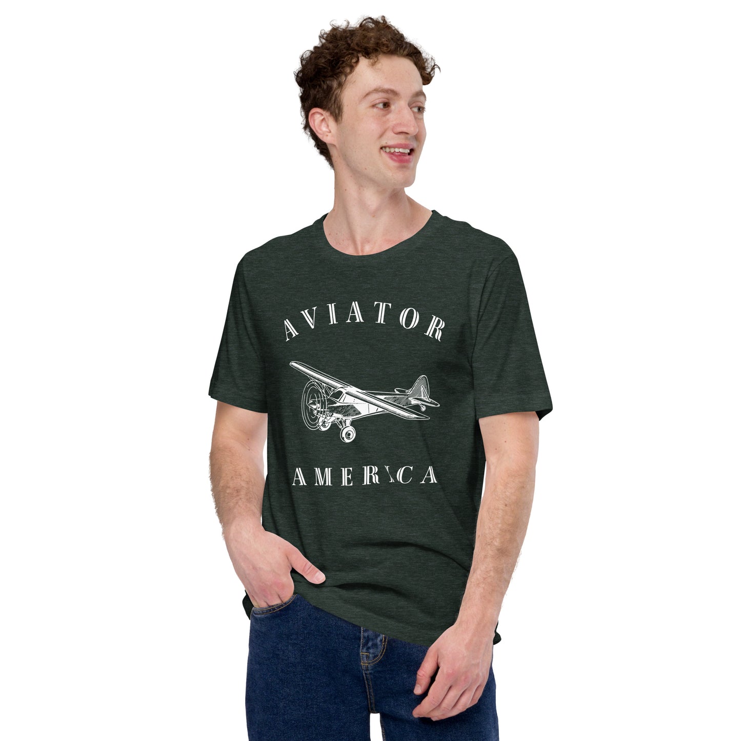 Aviator Unisex T-Shirt - Activewear Well