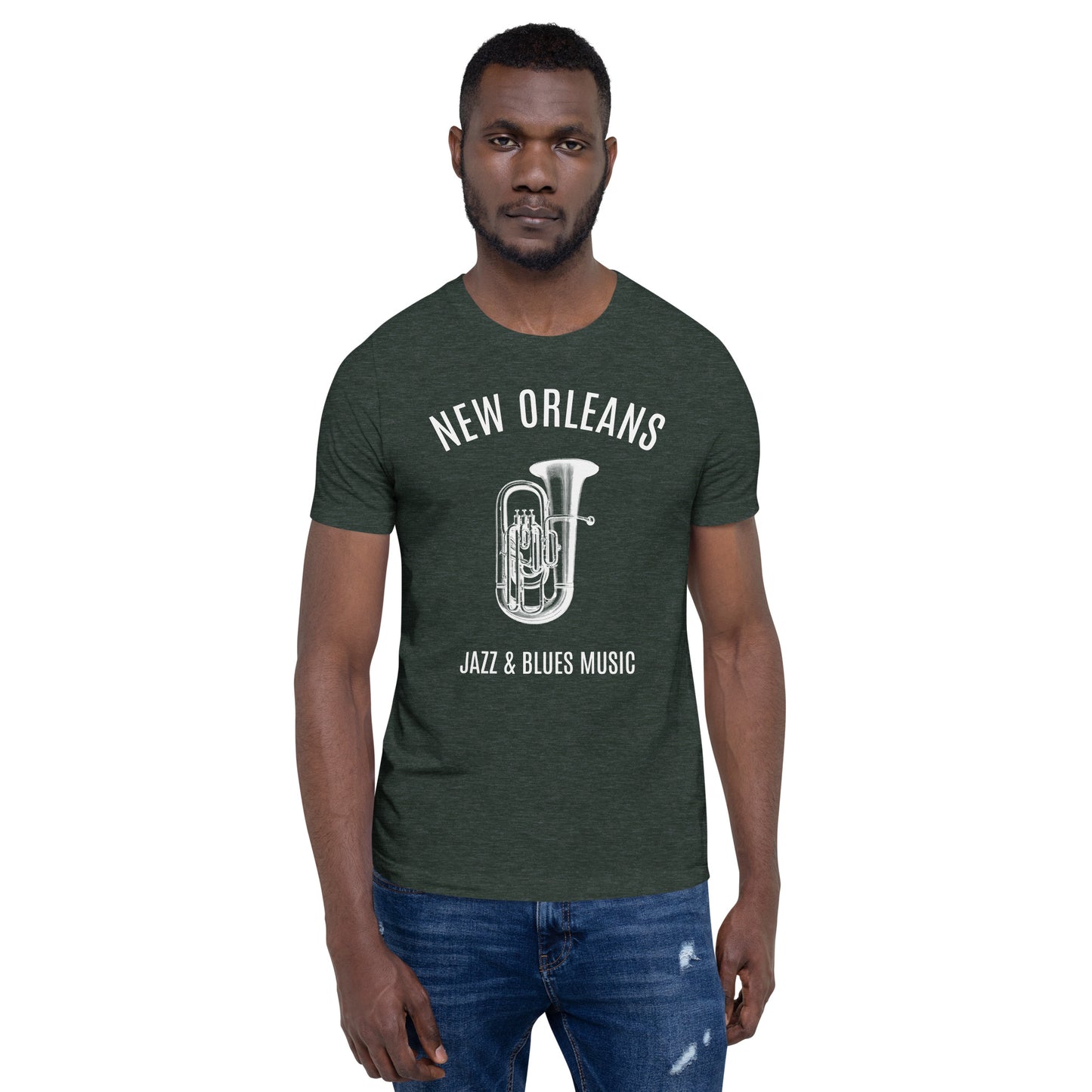 New Orleans Jazz Men/Unisex T-Shirt - Activewear Well