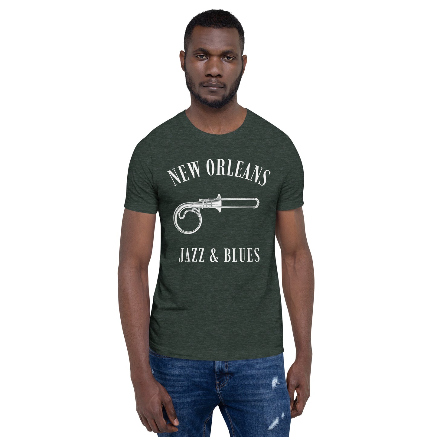 New Orleans Swing Music Men/Unisex T-Shirt - Activewear Well