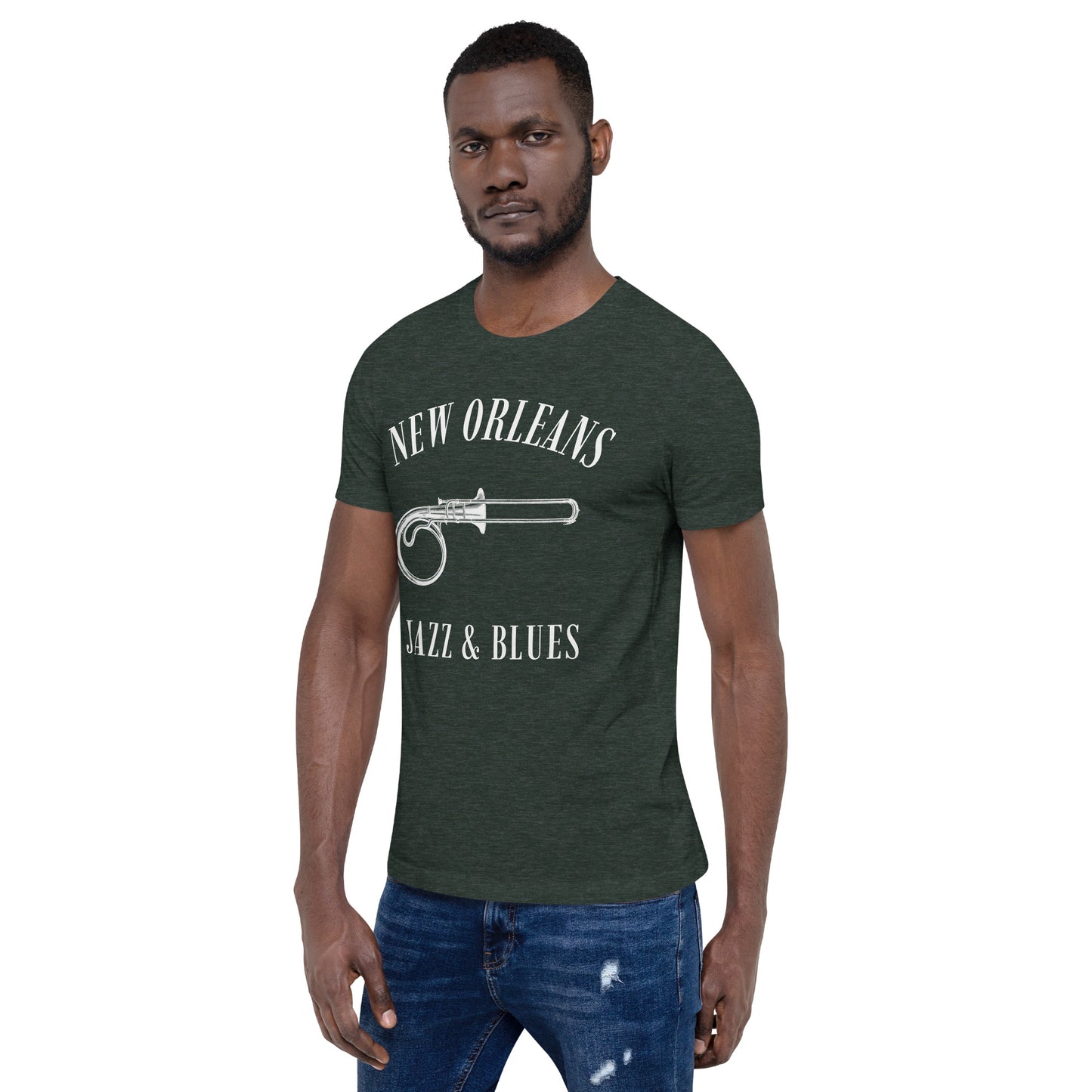 New Orleans Swing Music Men/Unisex T-Shirt - Activewear Well
