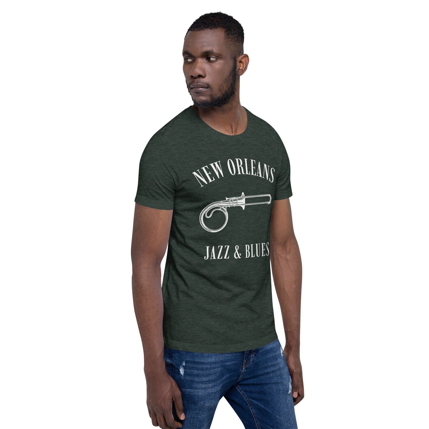 New Orleans Swing Music Men/Unisex T-Shirt - Activewear Well
