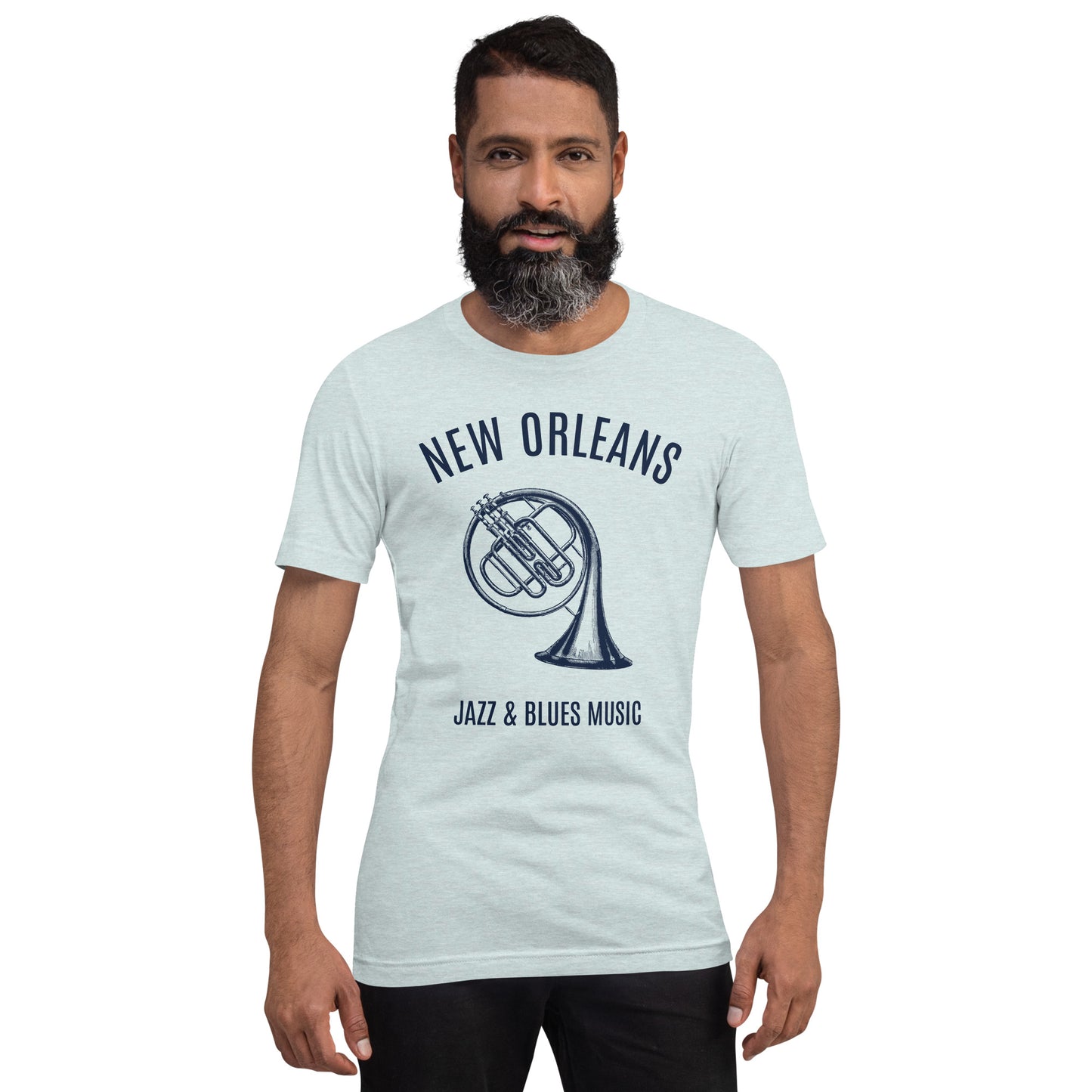 New Orleans Music Men/Unisex T-Shirt - Activewear Well