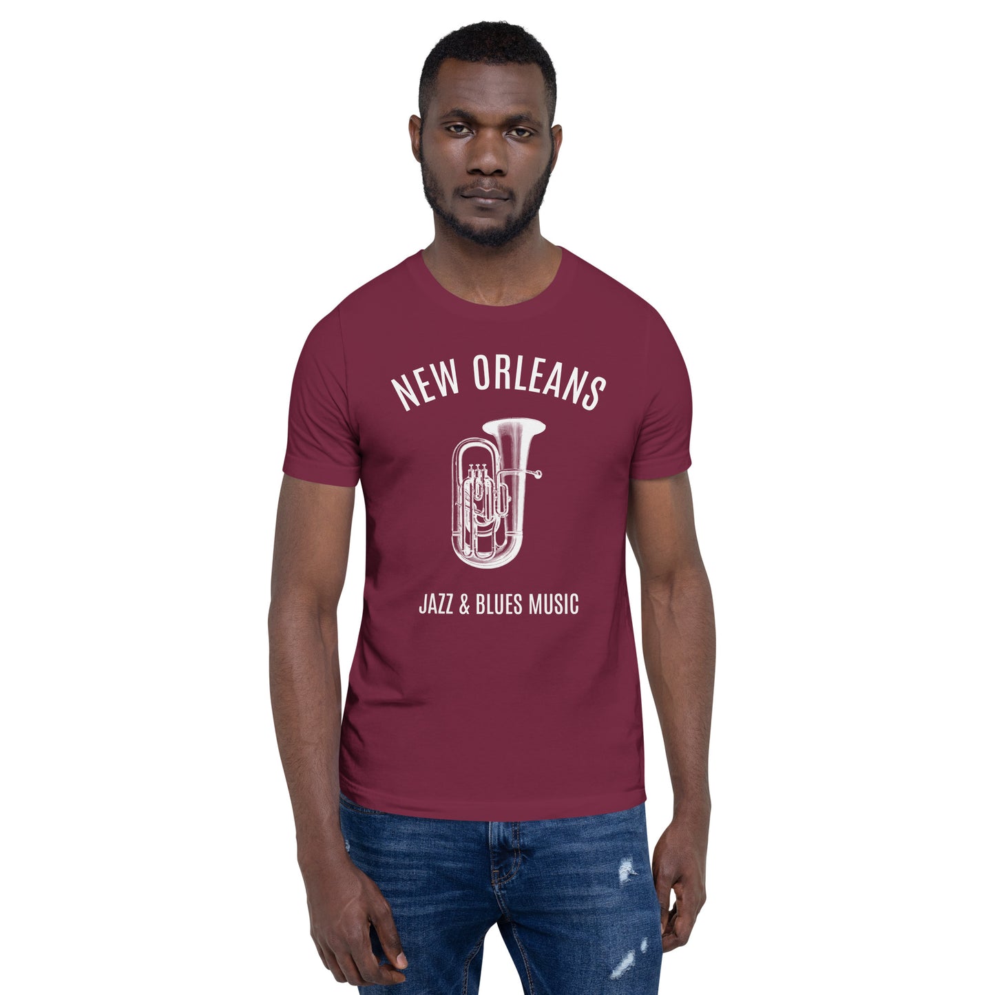 New Orleans Jazz Men/Unisex T-Shirt - Activewear Well