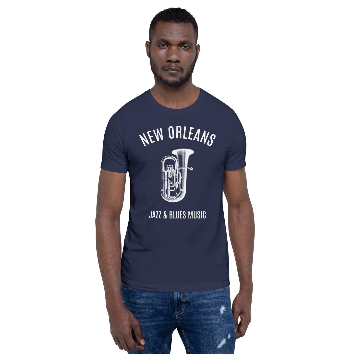 New Orleans Jazz Men/Unisex T-Shirt - Activewear Well
