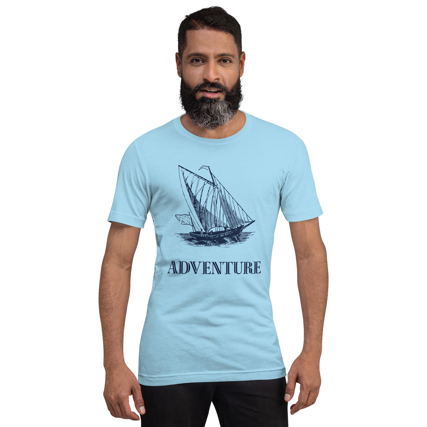 Ocean Adventure Men/Unisex T-Shirt - Activewear Well