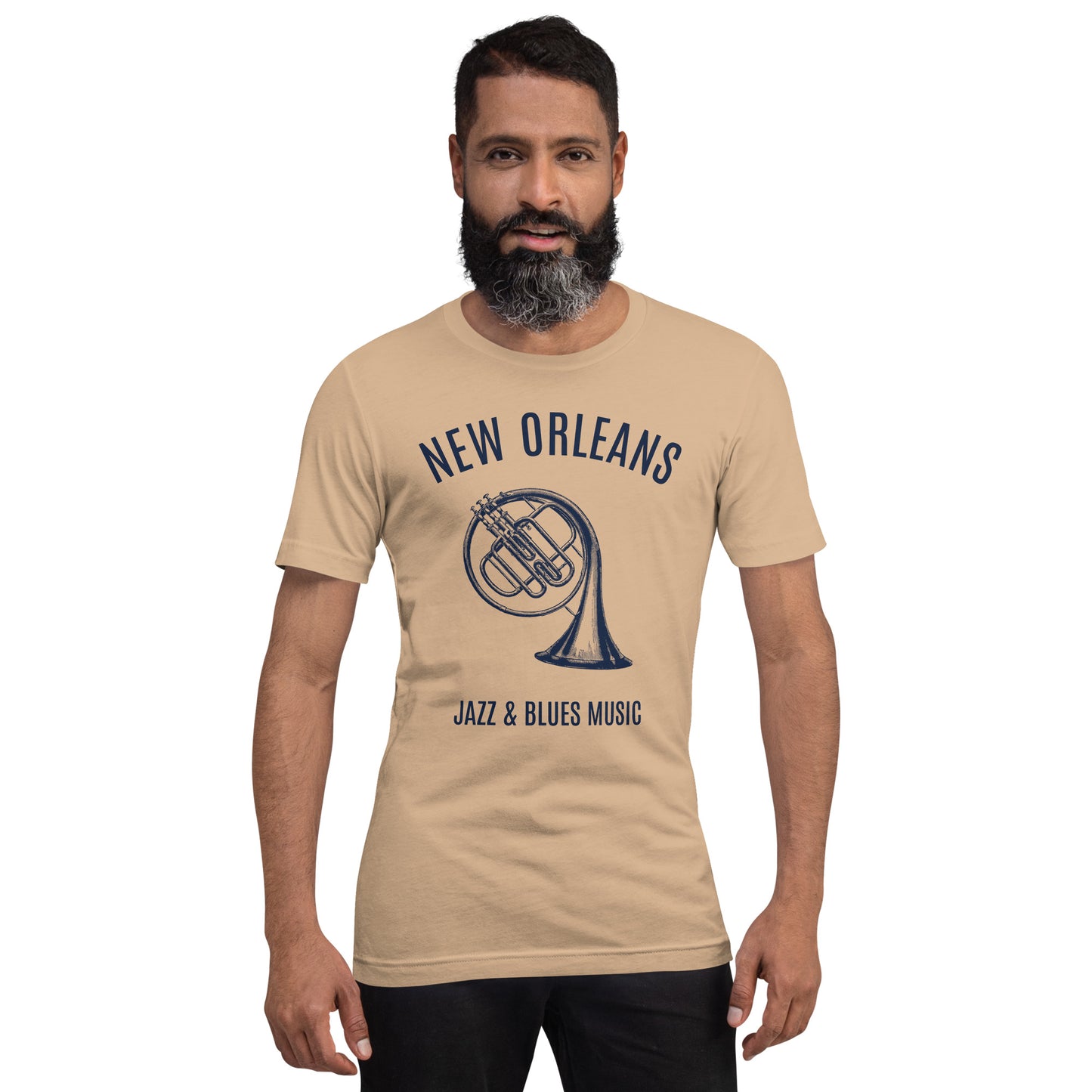 New Orleans Music Men/Unisex T-Shirt - Activewear Well
