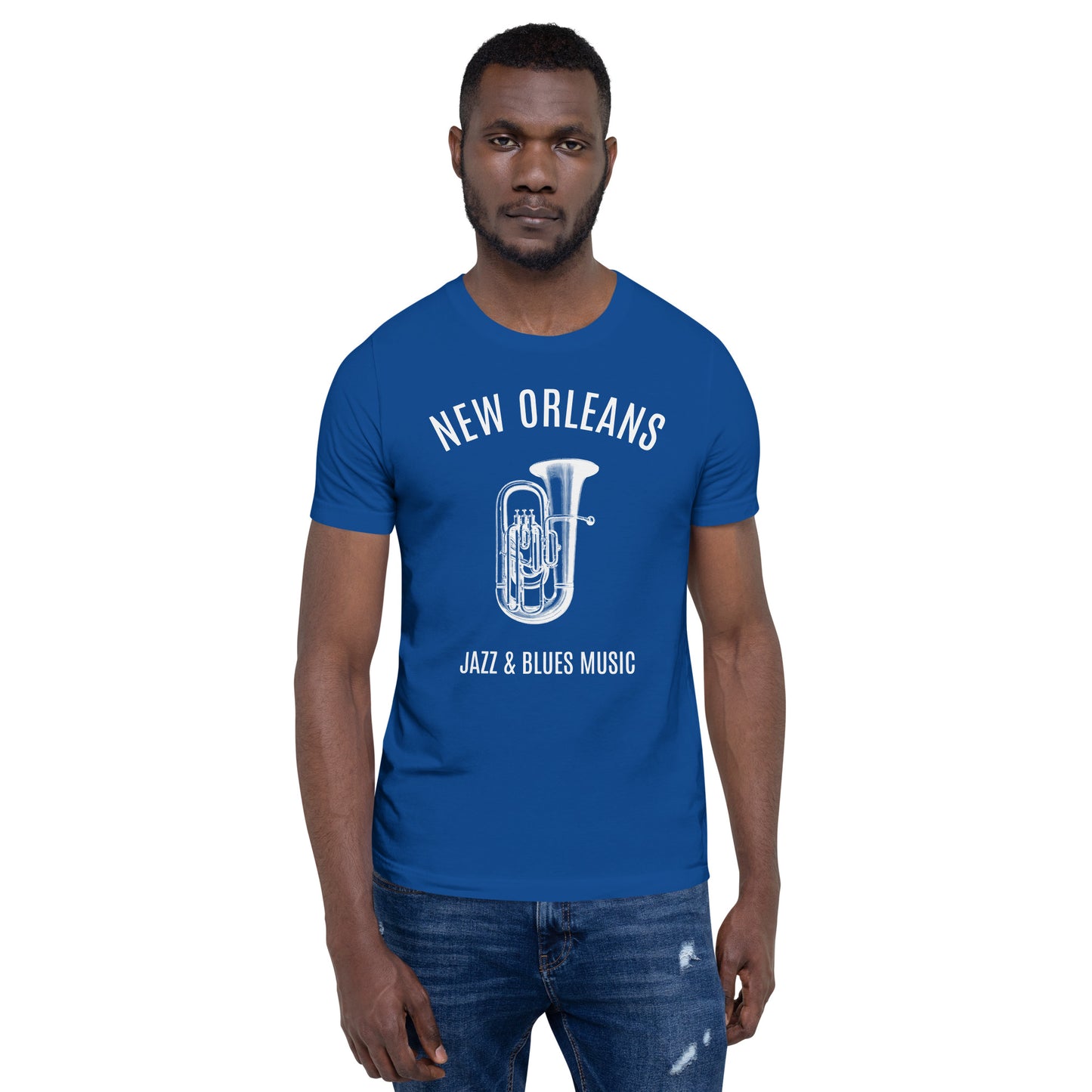 New Orleans Jazz Men/Unisex T-Shirt - Activewear Well
