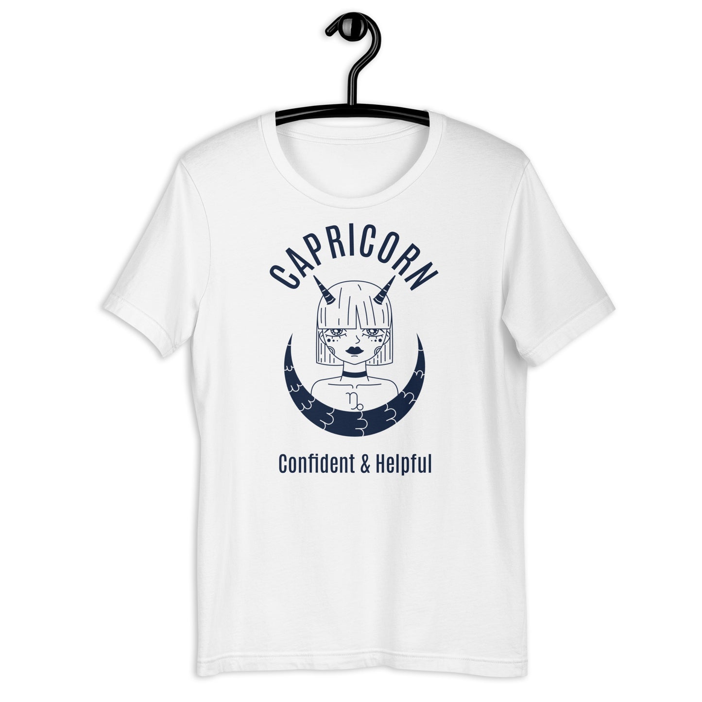 Capricorn Unisex Cotton T-Shirt - Activewear Well