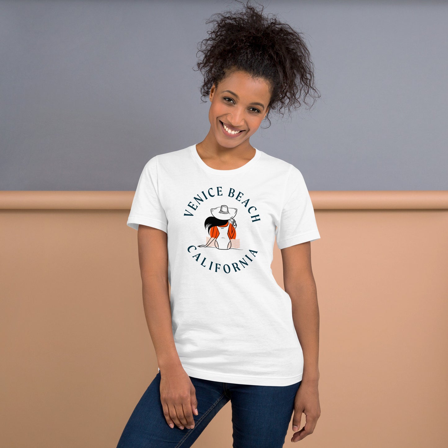 Venice Beach Women's Cotton T-Shirt - Activewear Well
