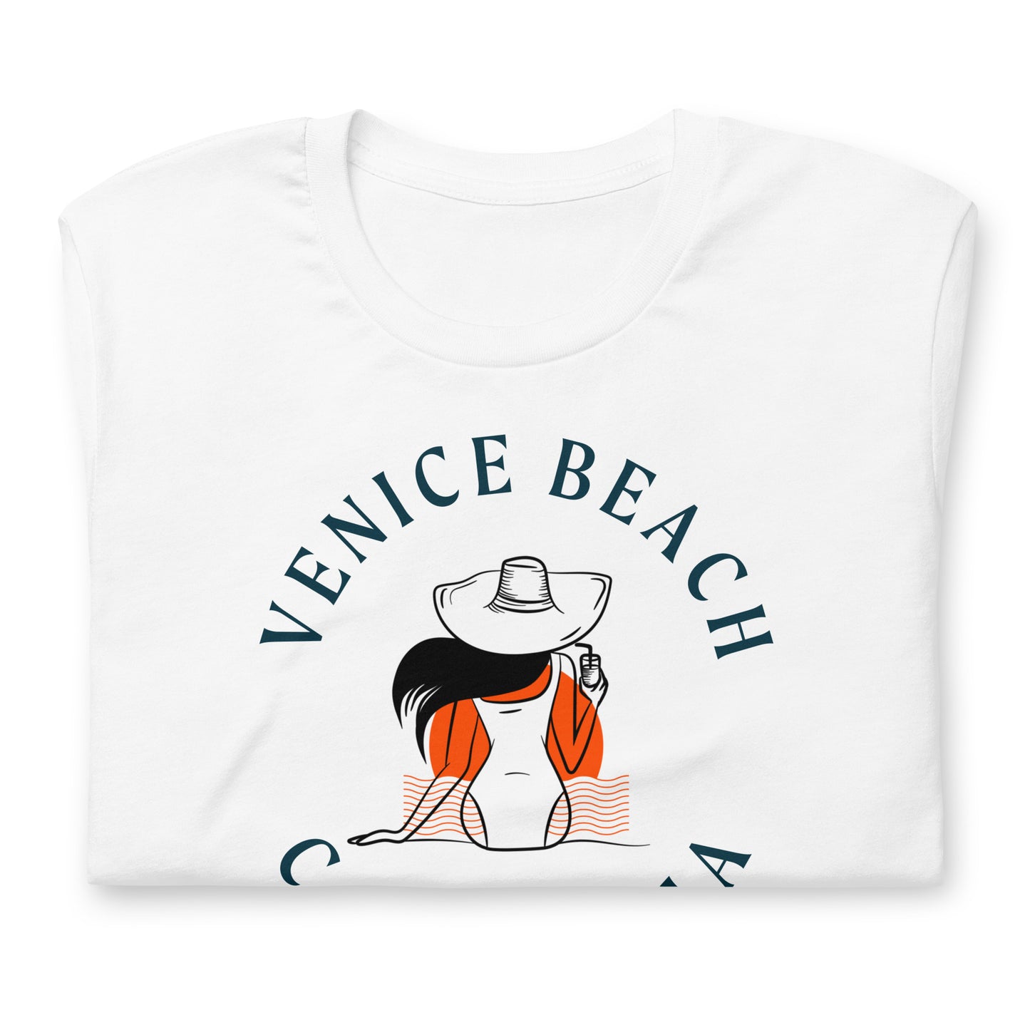 Venice Beach Women's Cotton T-Shirt - Activewear Well