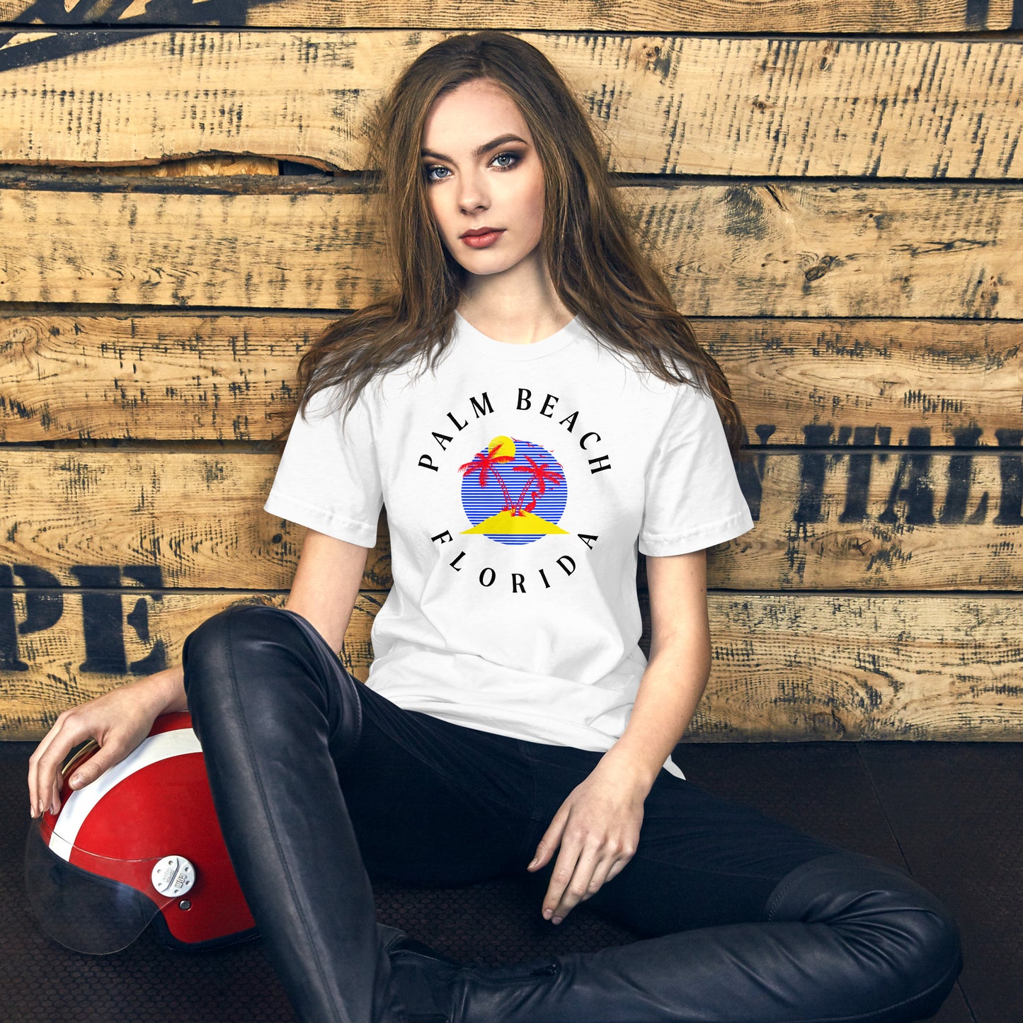 Palm Beach Women's Cotton T-Shirt - Activewear Well