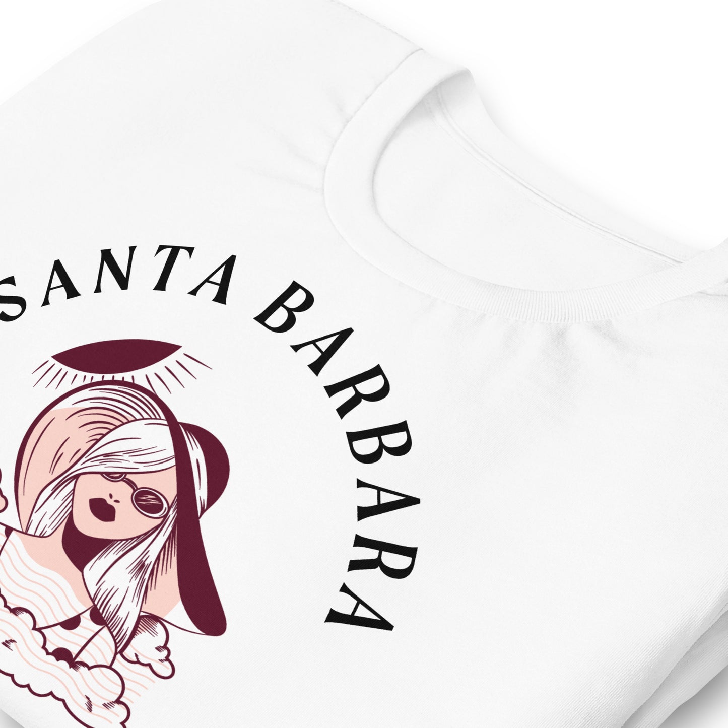 Santa Barbara Women's Cotton T-Shirt - Activewear Well