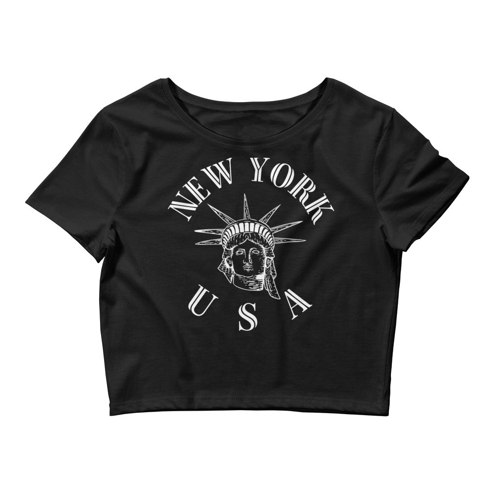 New York Women’s Crop Tee - Activewear Well