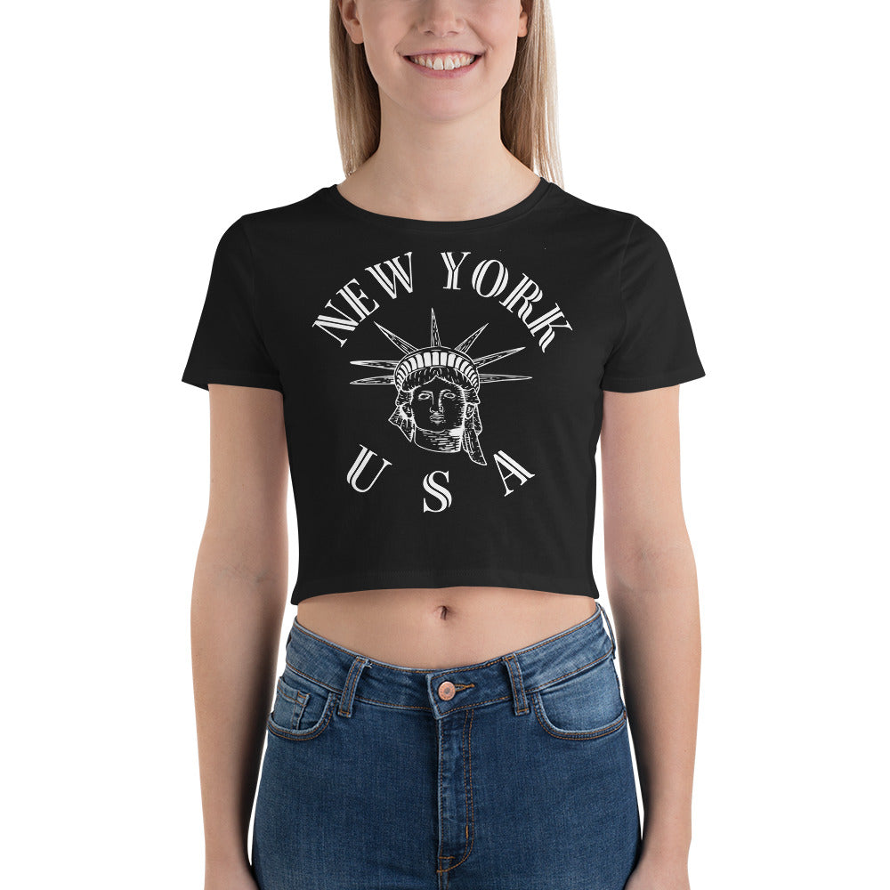 New York Women’s Crop Tee - Activewear Well