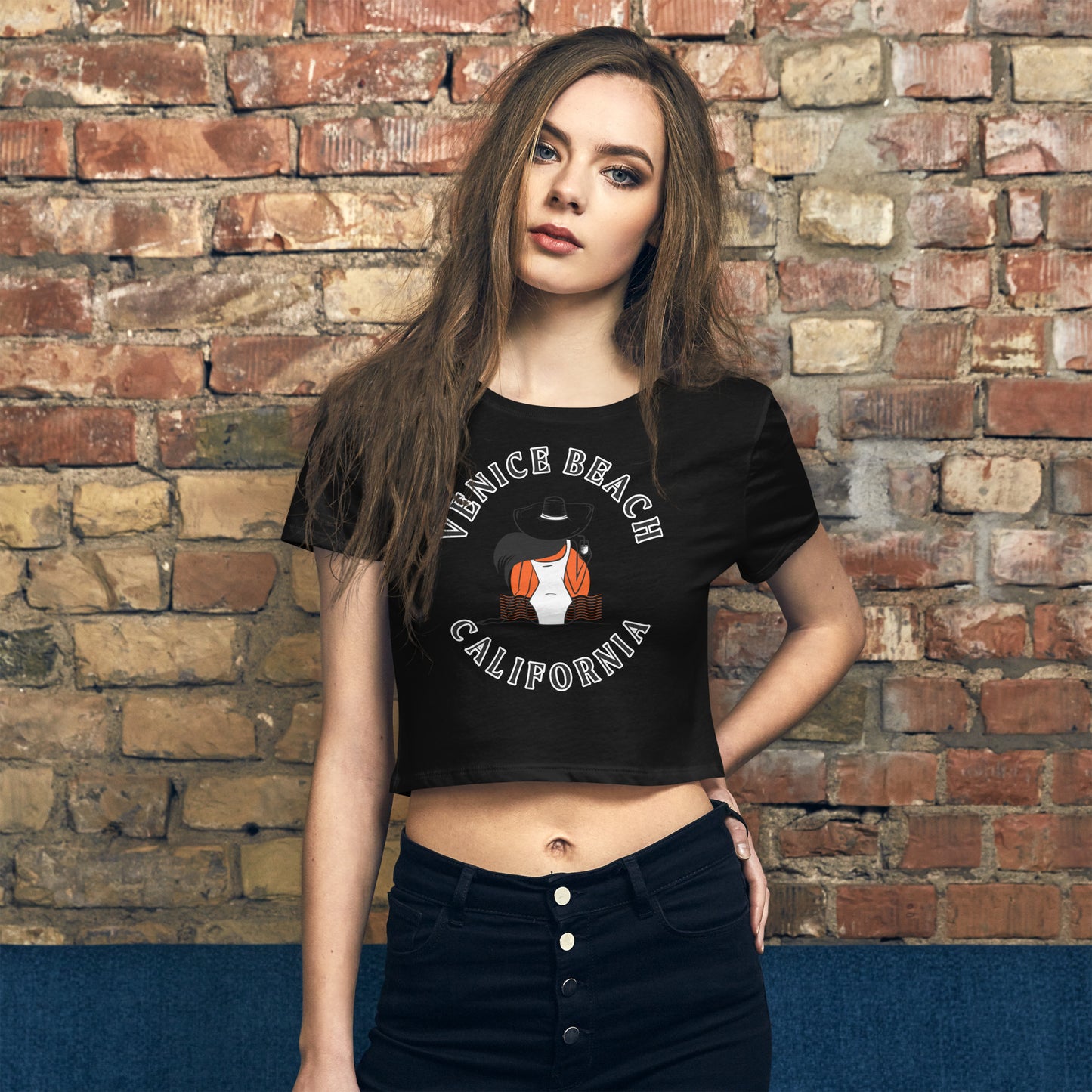 Venice Beach Women’s Crop Tee - Activewear Well