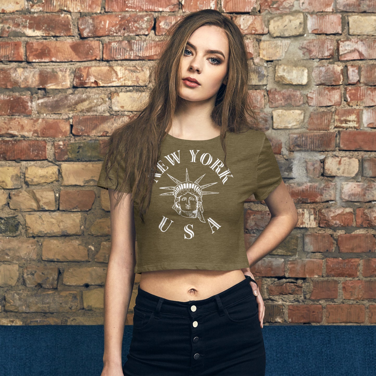 New York Women’s Crop Tee - Activewear Well