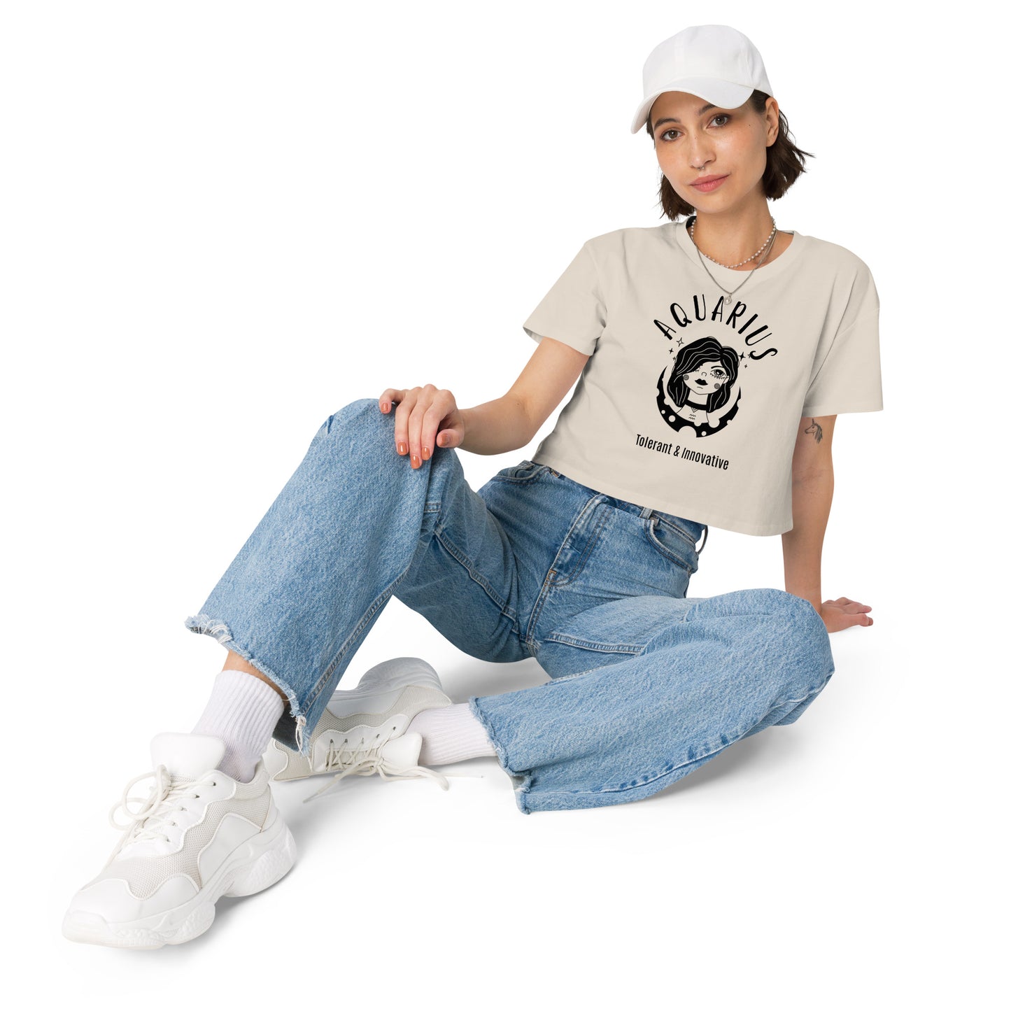 Aquarius Women’s crop top - Activewear Well