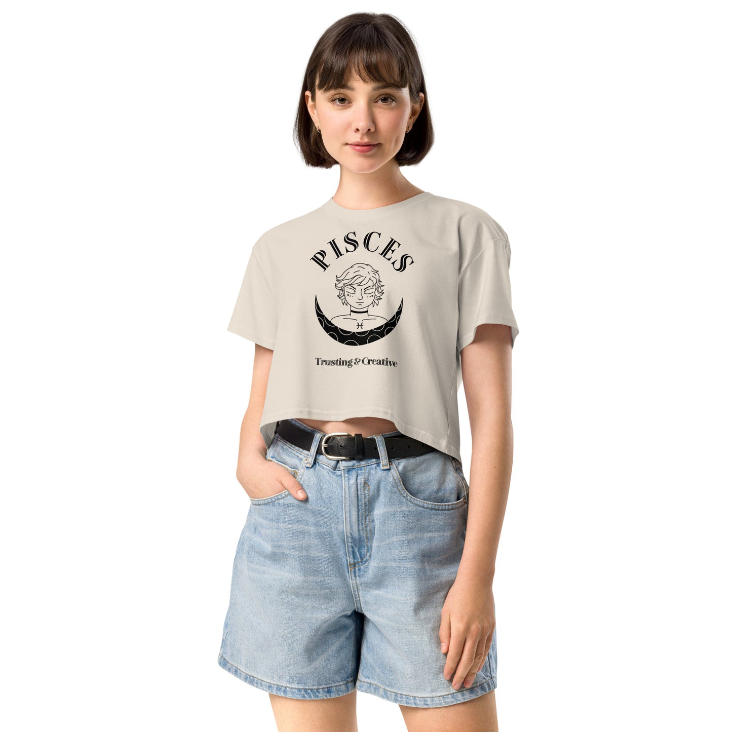 Pisces Women’s crop top - Activewear Well