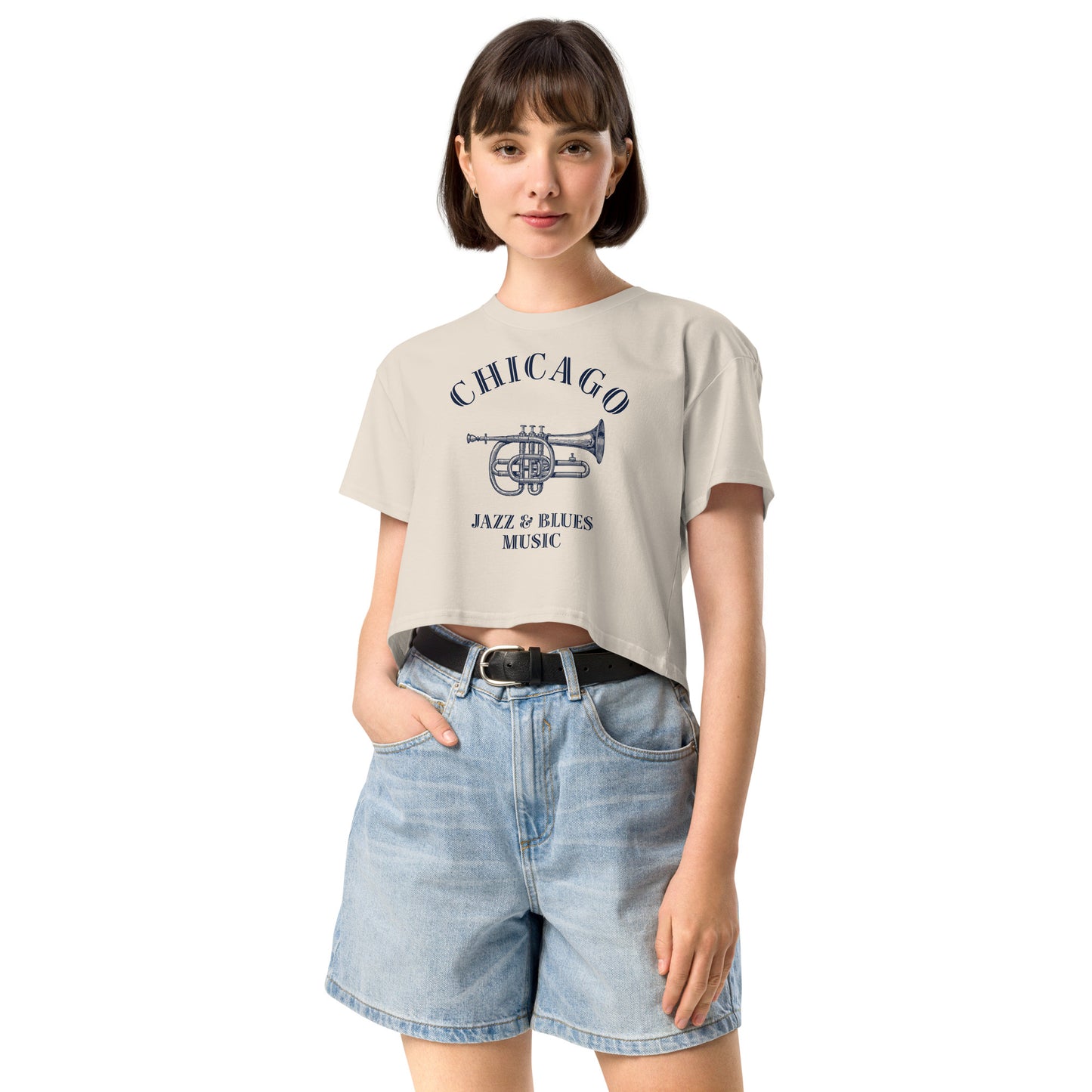 Chicago Women’s crop top - Activewear Well