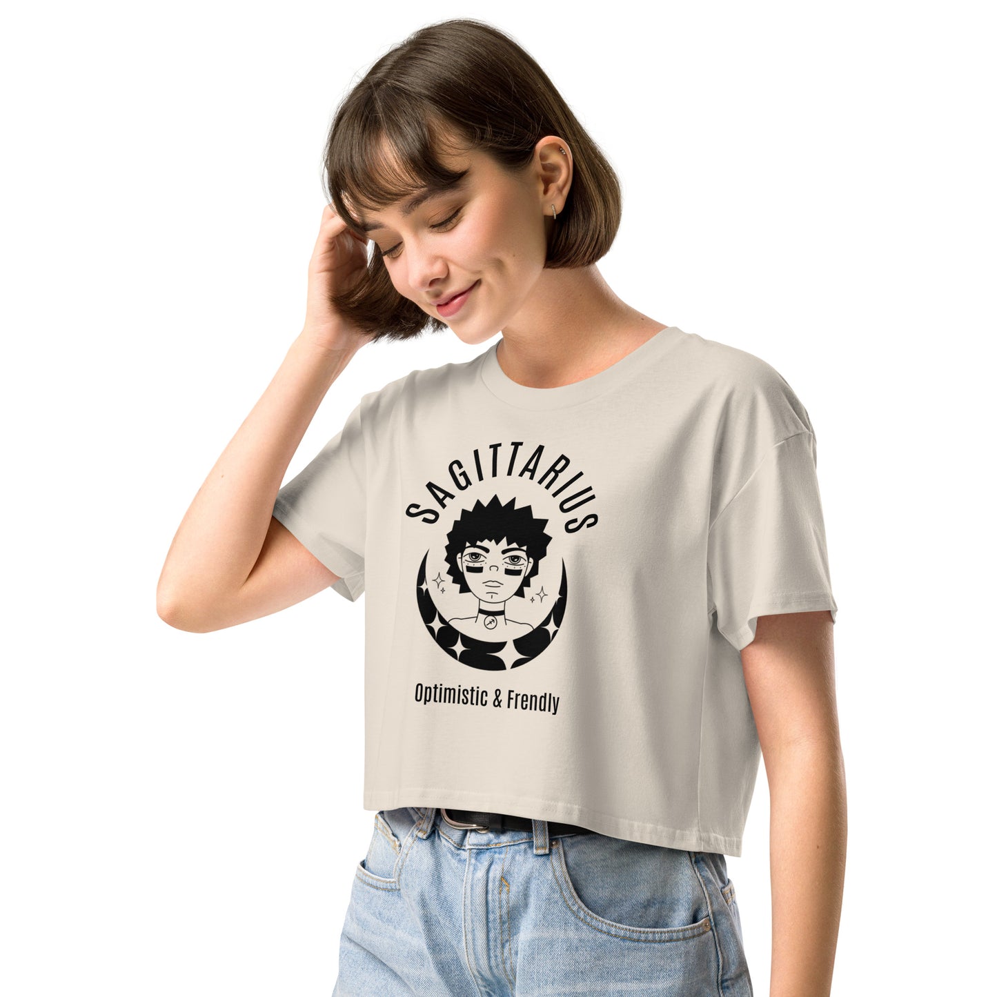 Sagittarius Women’s crop top - Activewear Well