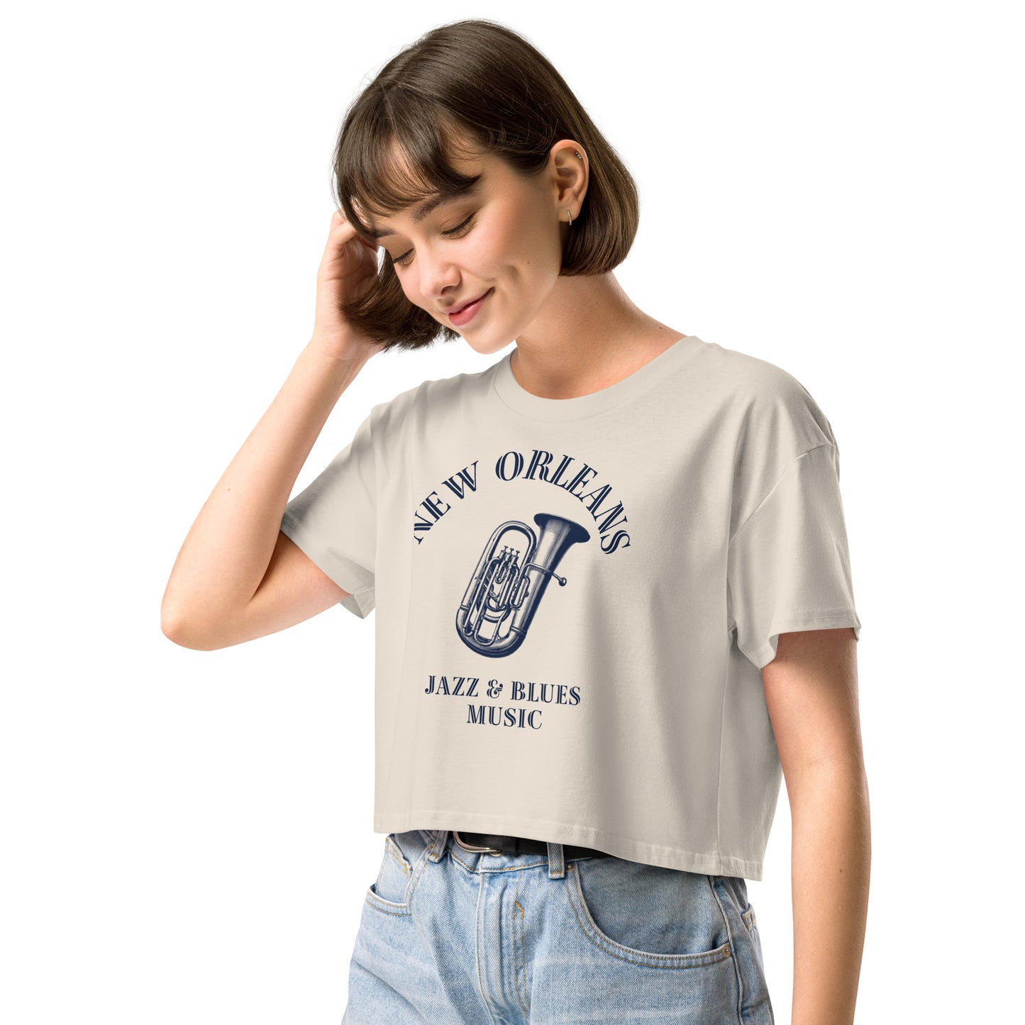 New Orleans Women’s crop top - Activewear Well