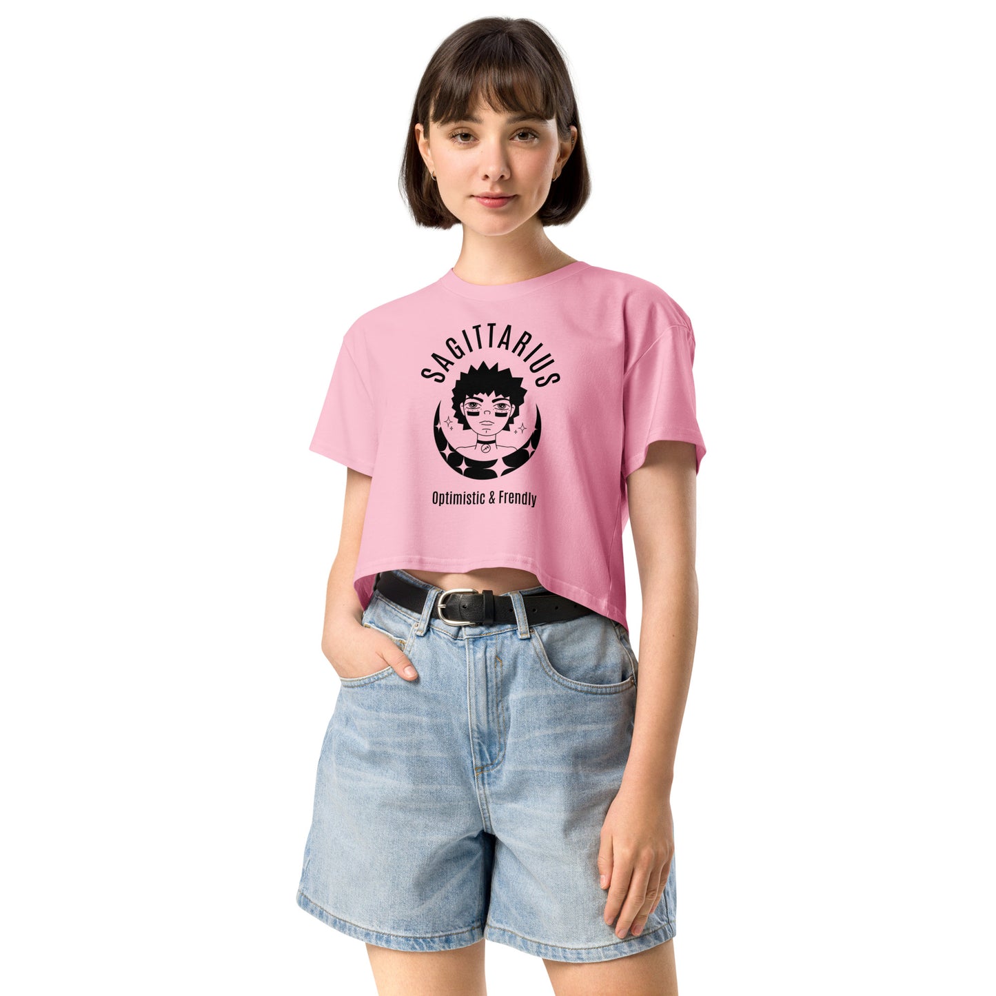 Sagittarius Women’s crop top - Activewear Well