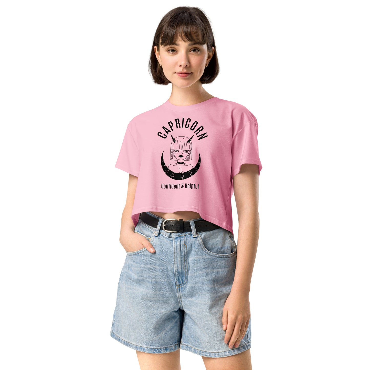Capricorn Women’s crop top - Activewear Well