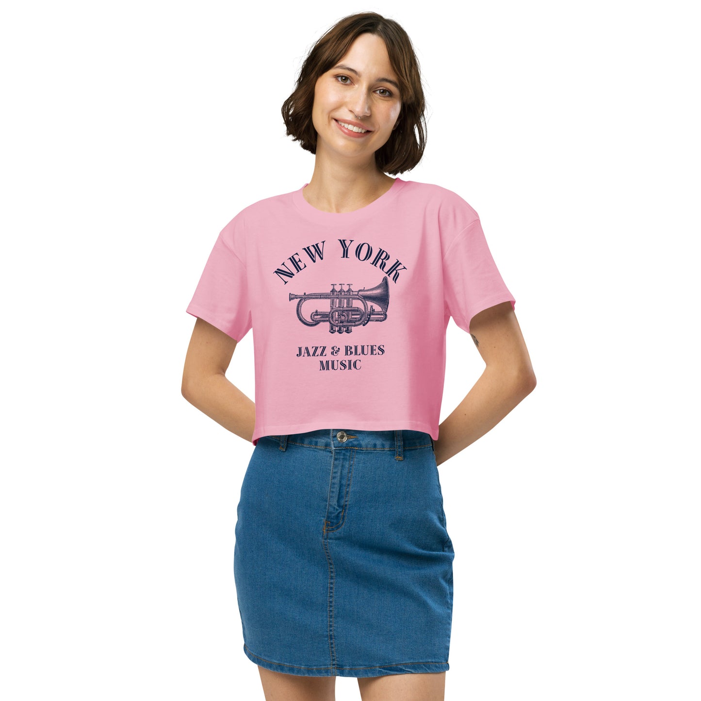 New York Women’s crop top - Activewear Well