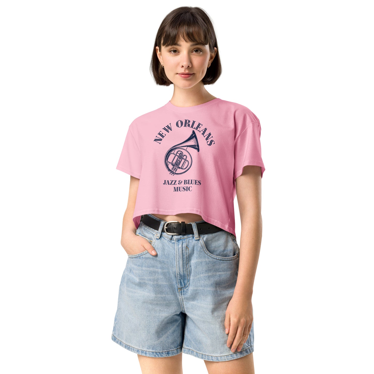New Orleans Jazz Women’s crop top - Activewear Well