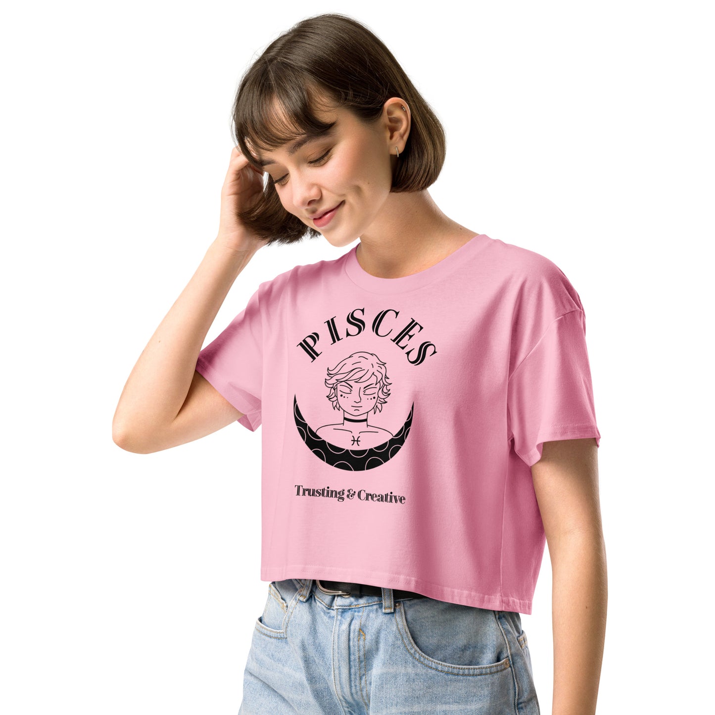 Pisces Women’s crop top - Activewear Well