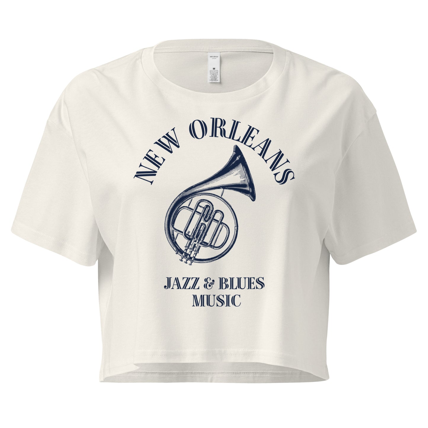 New Orleans Jazz Women’s crop top - Activewear Well