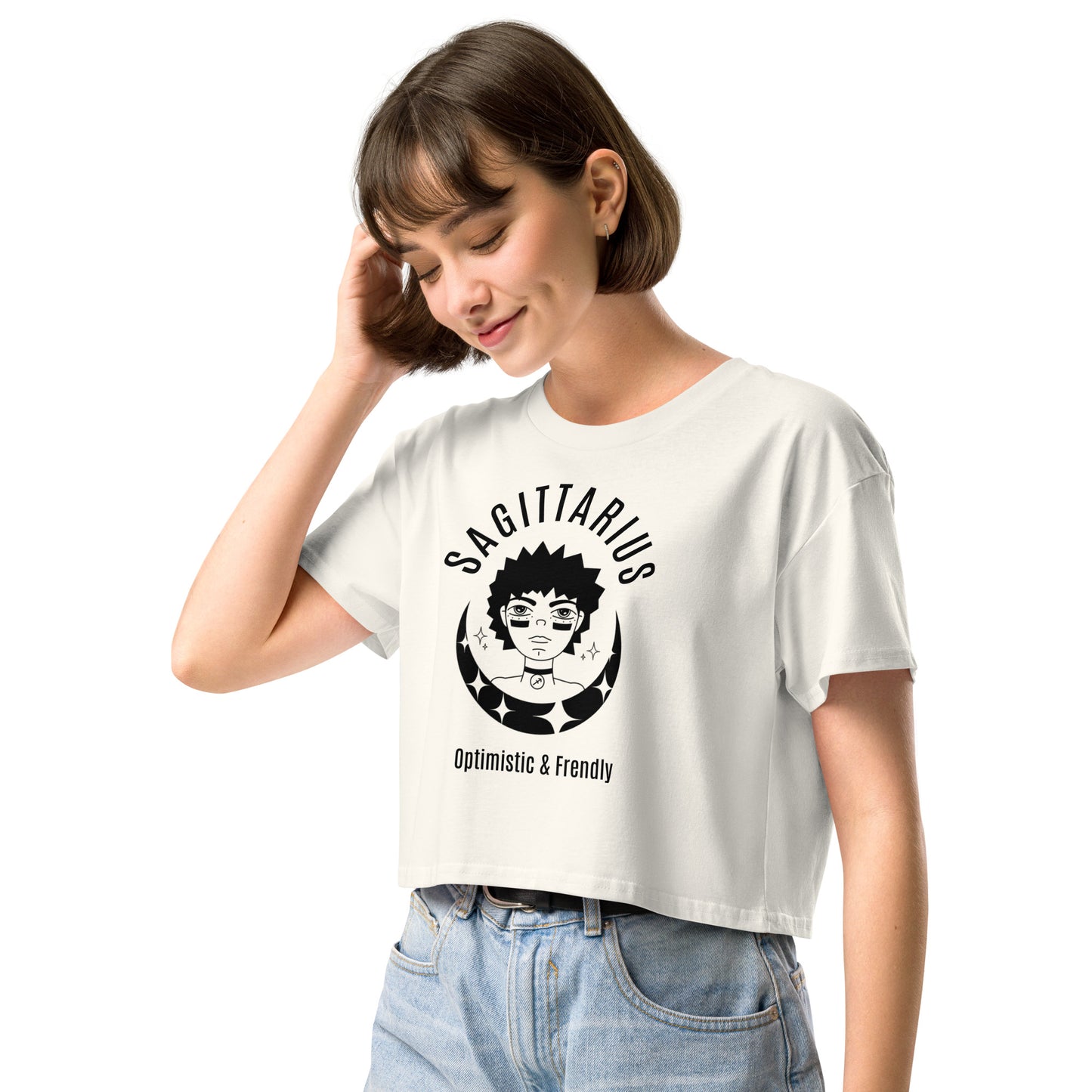 Sagittarius Women’s crop top - Activewear Well