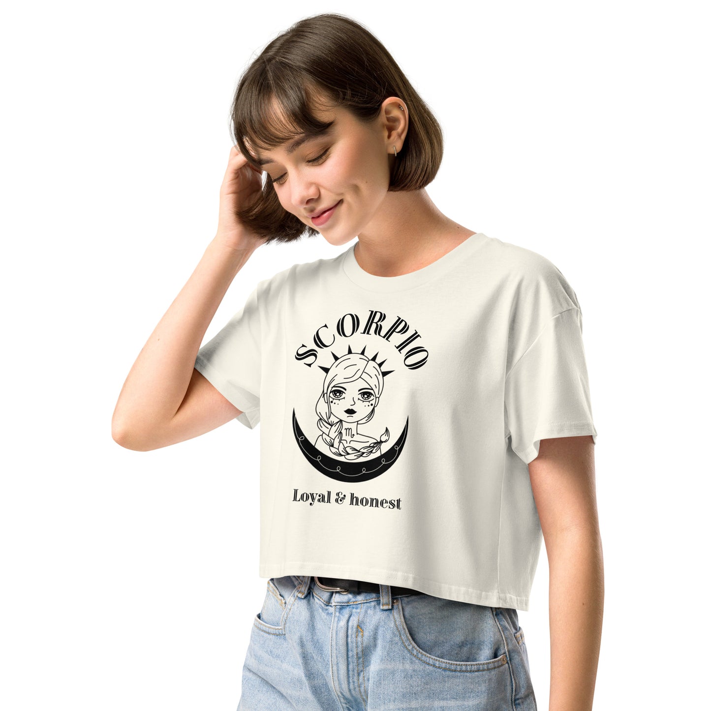 Scorpio Women’s crop top - Activewear Well