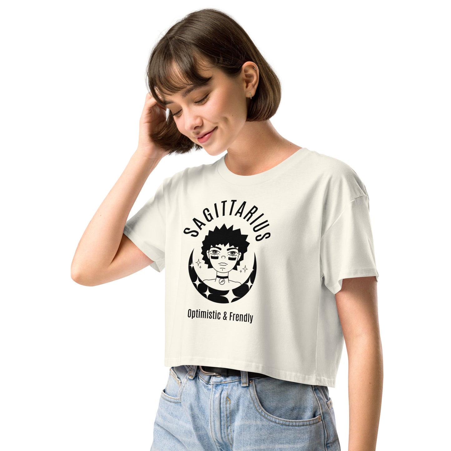 Sagittarius Women’s crop top - Activewear Well