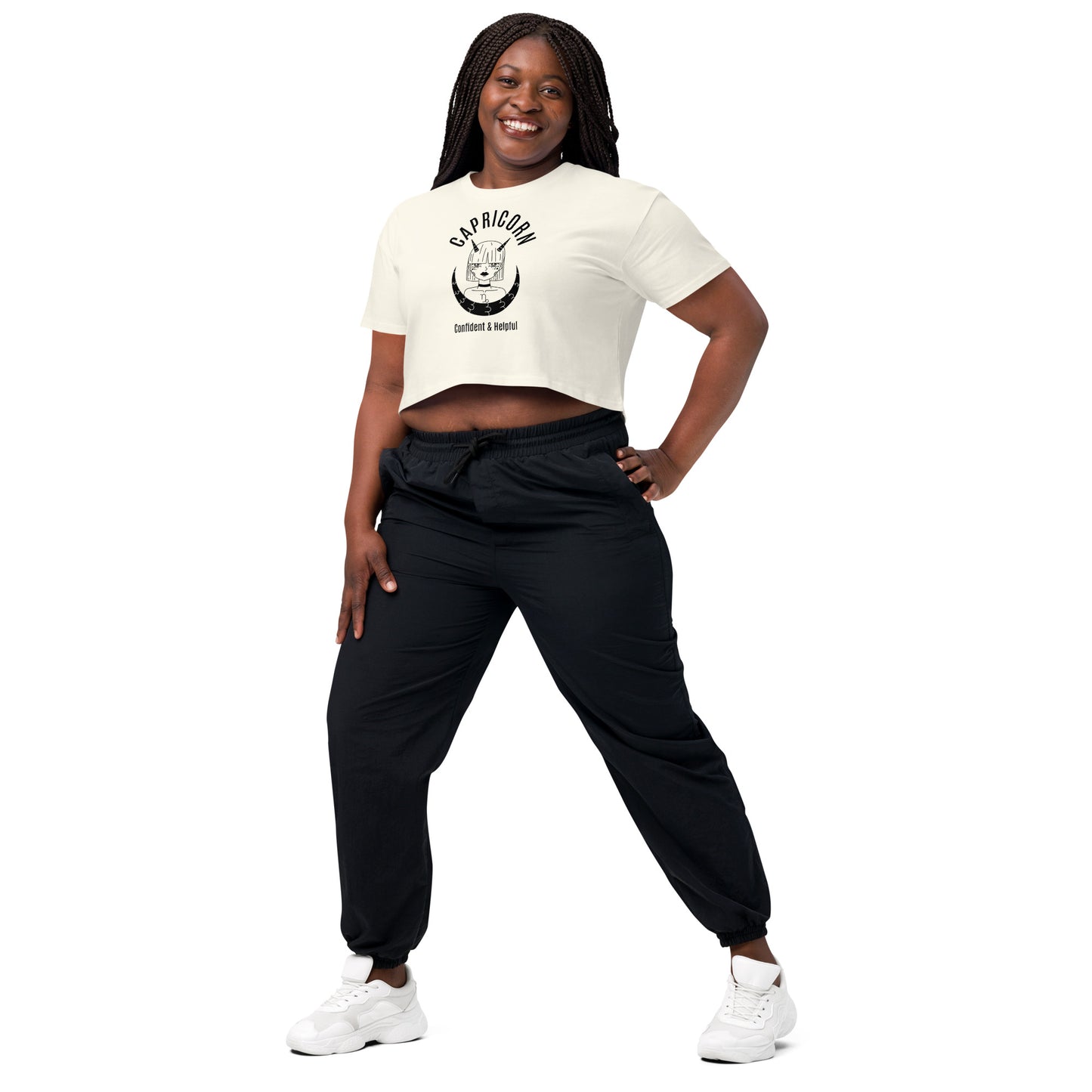 Capricorn Women’s crop top - Activewear Well