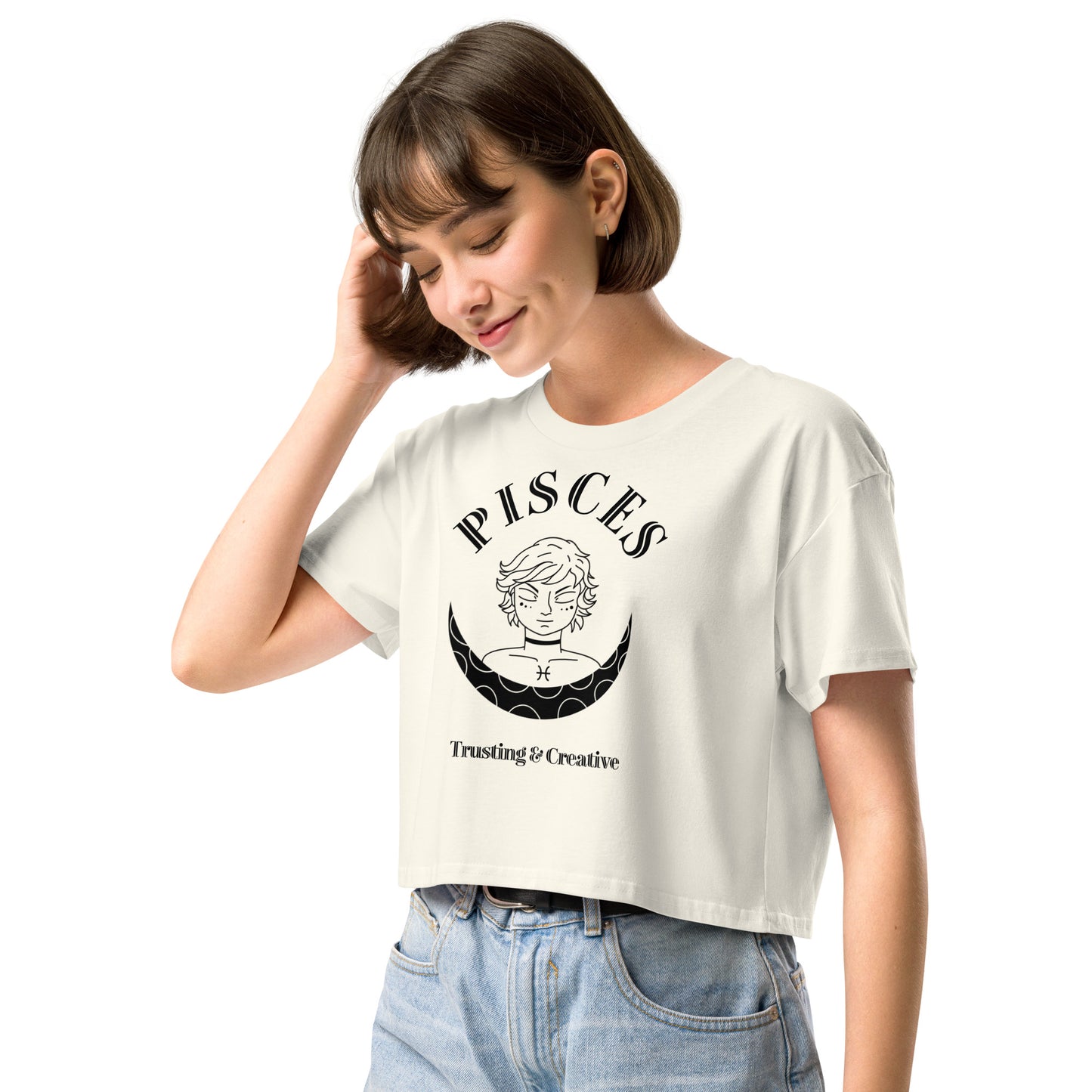 Pisces Women’s crop top - Activewear Well