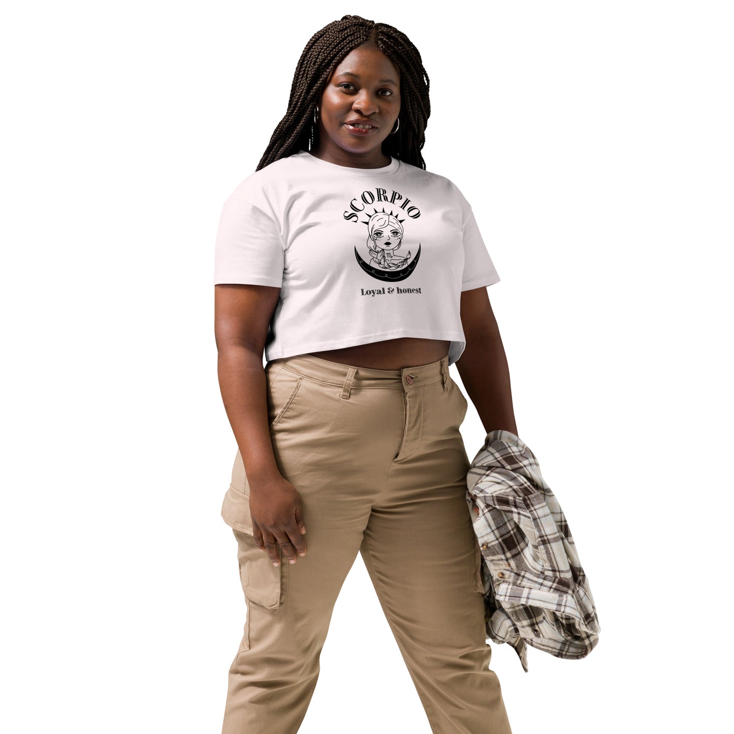 Scorpio Women’s crop top - Activewear Well