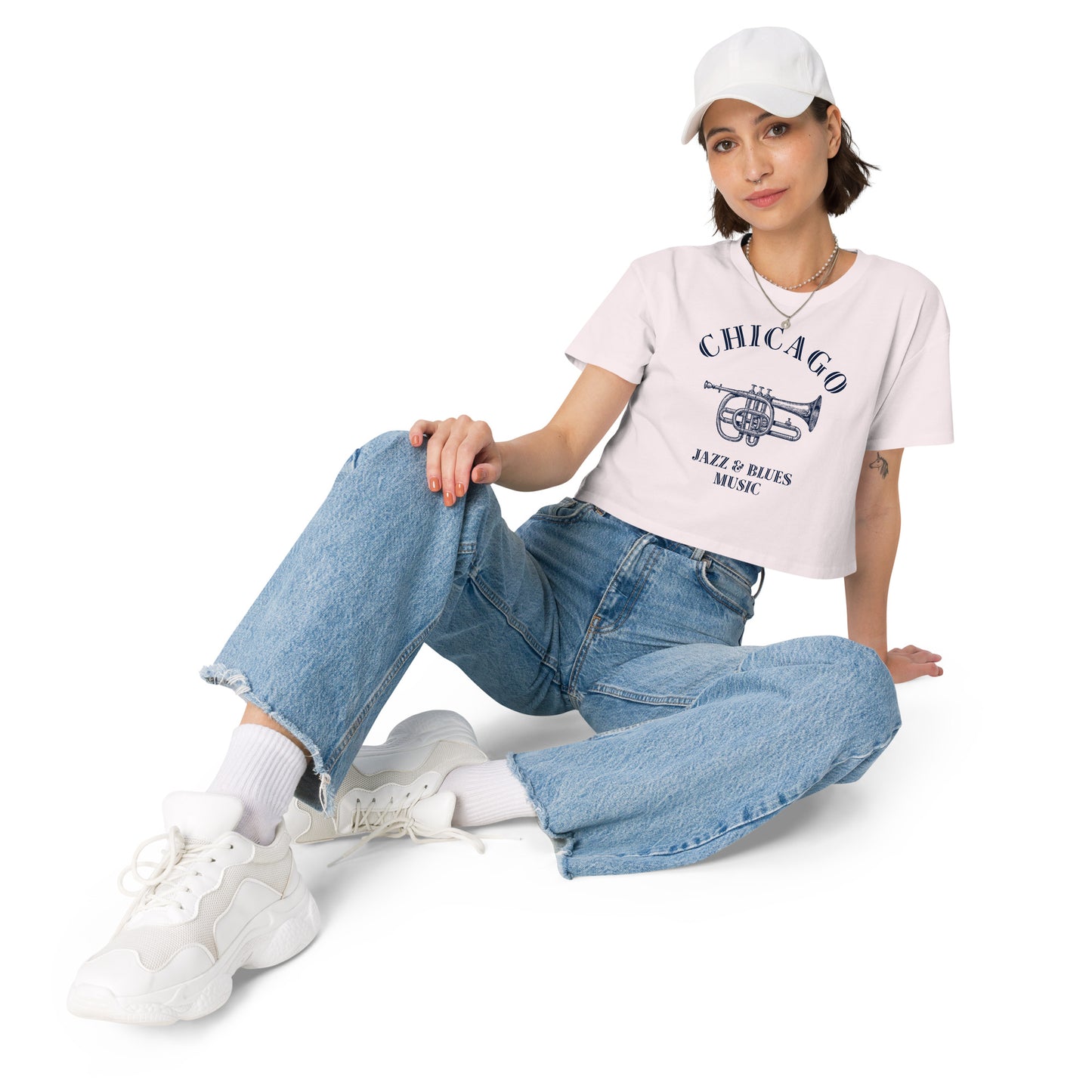 Chicago Women’s crop top - Activewear Well