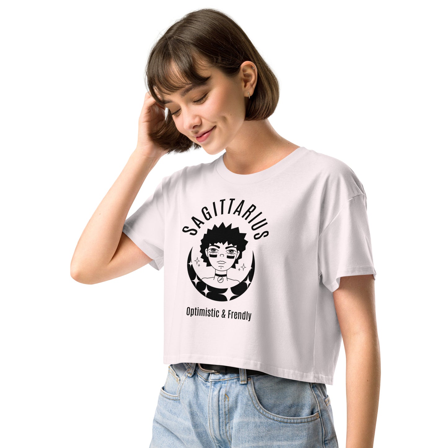 Sagittarius Women’s crop top - Activewear Well