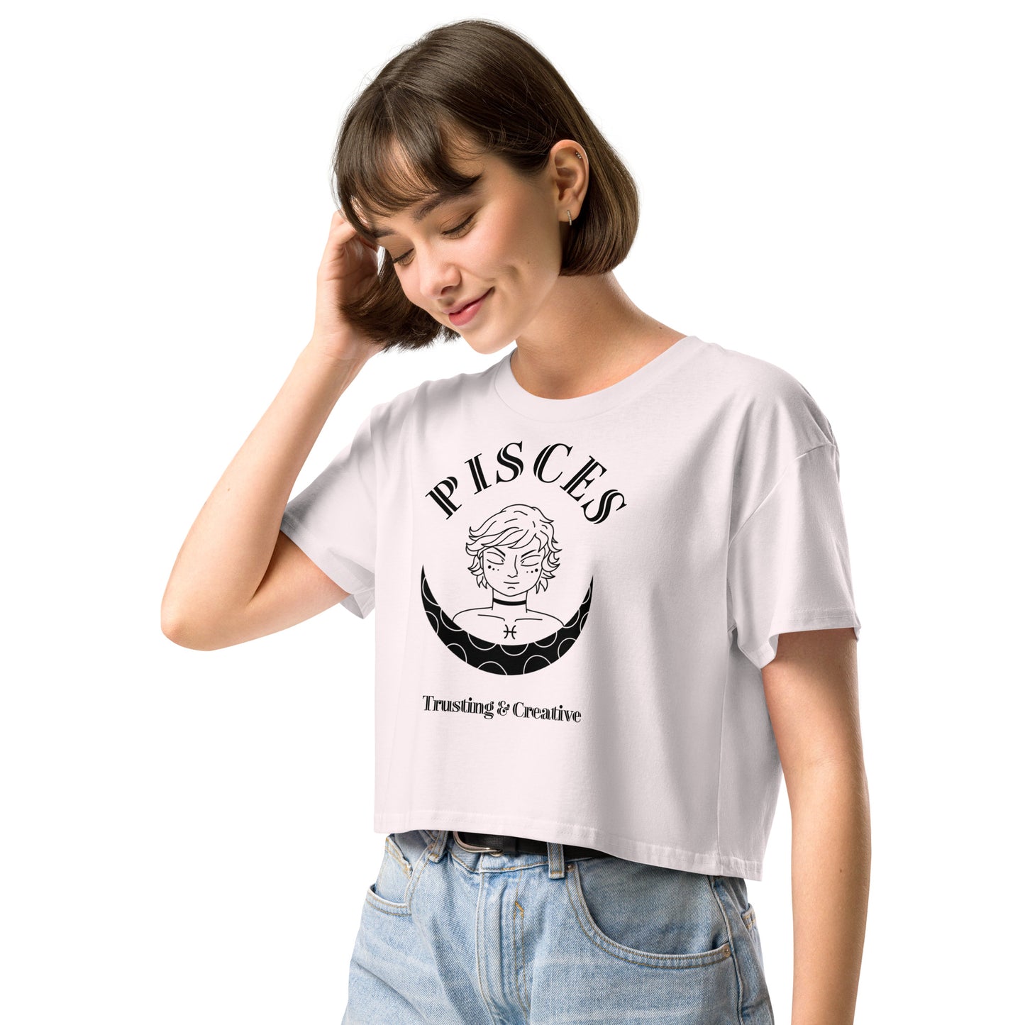 Pisces Women’s crop top - Activewear Well