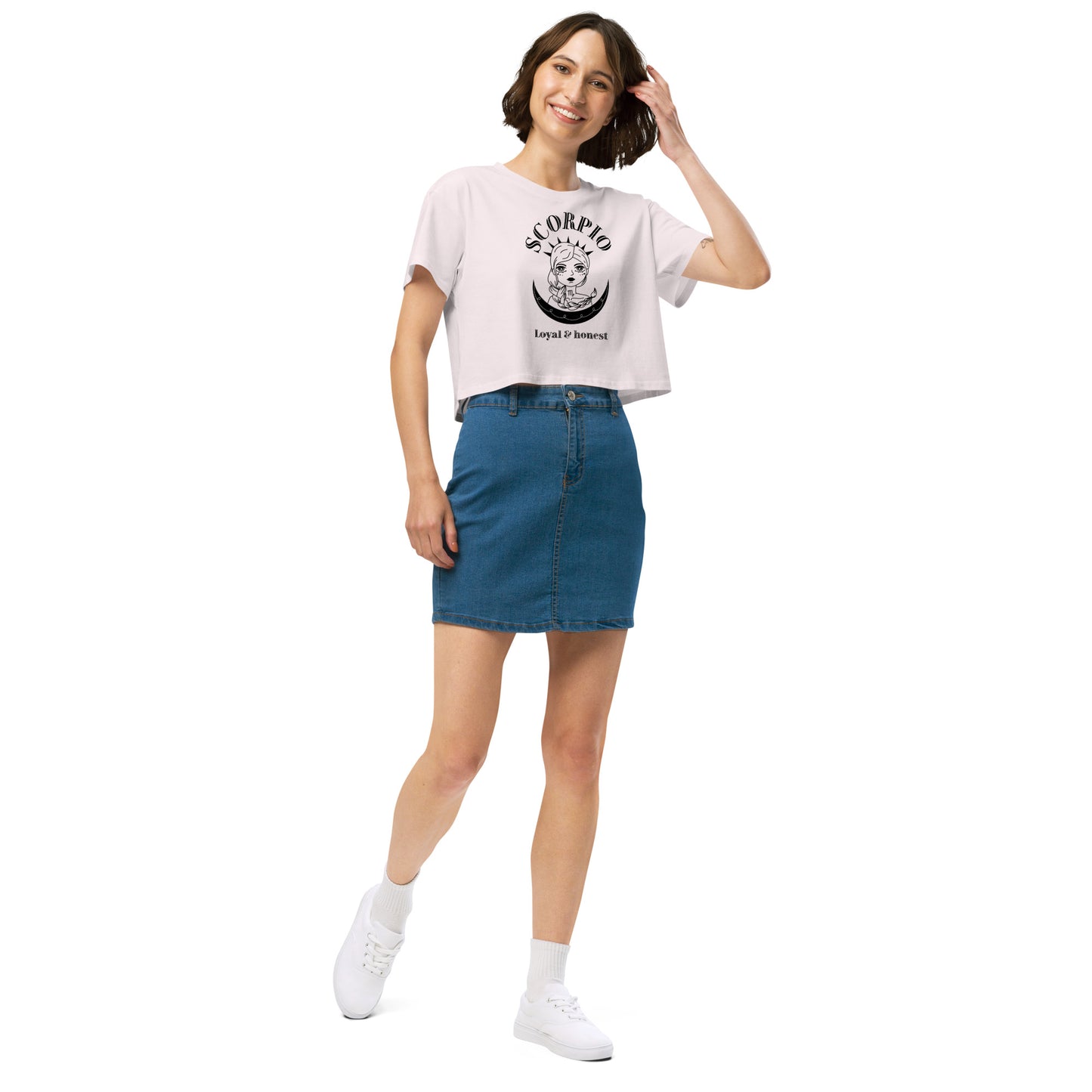Scorpio Women’s crop top - Activewear Well