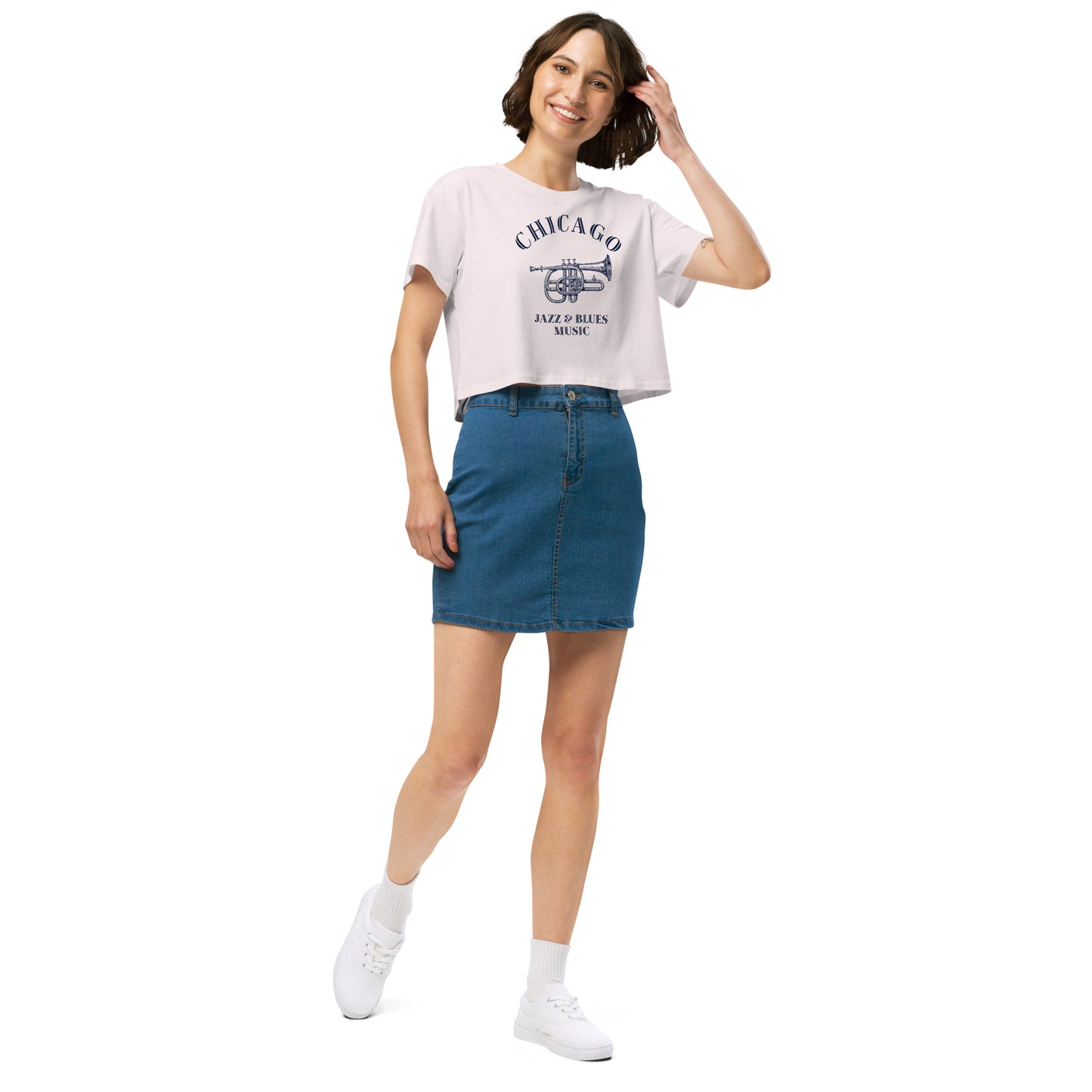 Chicago Women’s crop top - Activewear Well