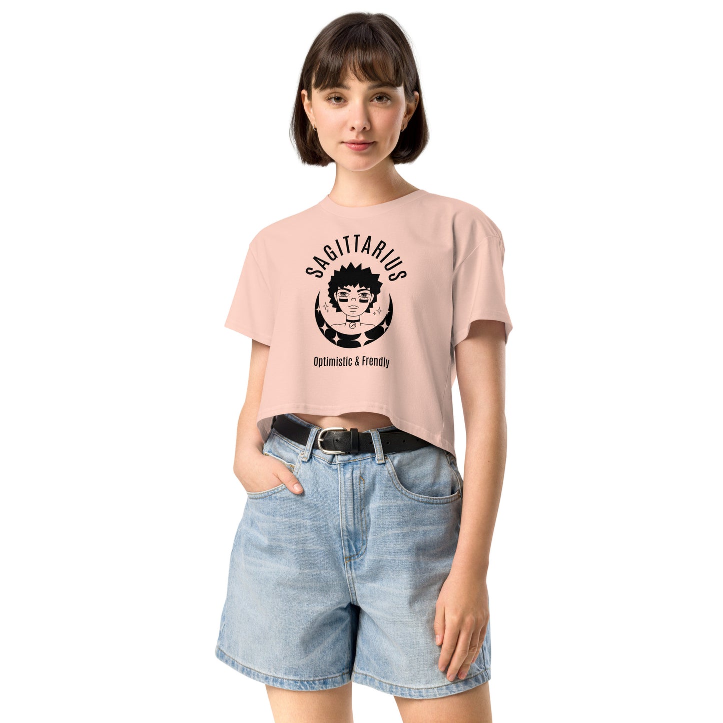 Sagittarius Women’s crop top - Activewear Well
